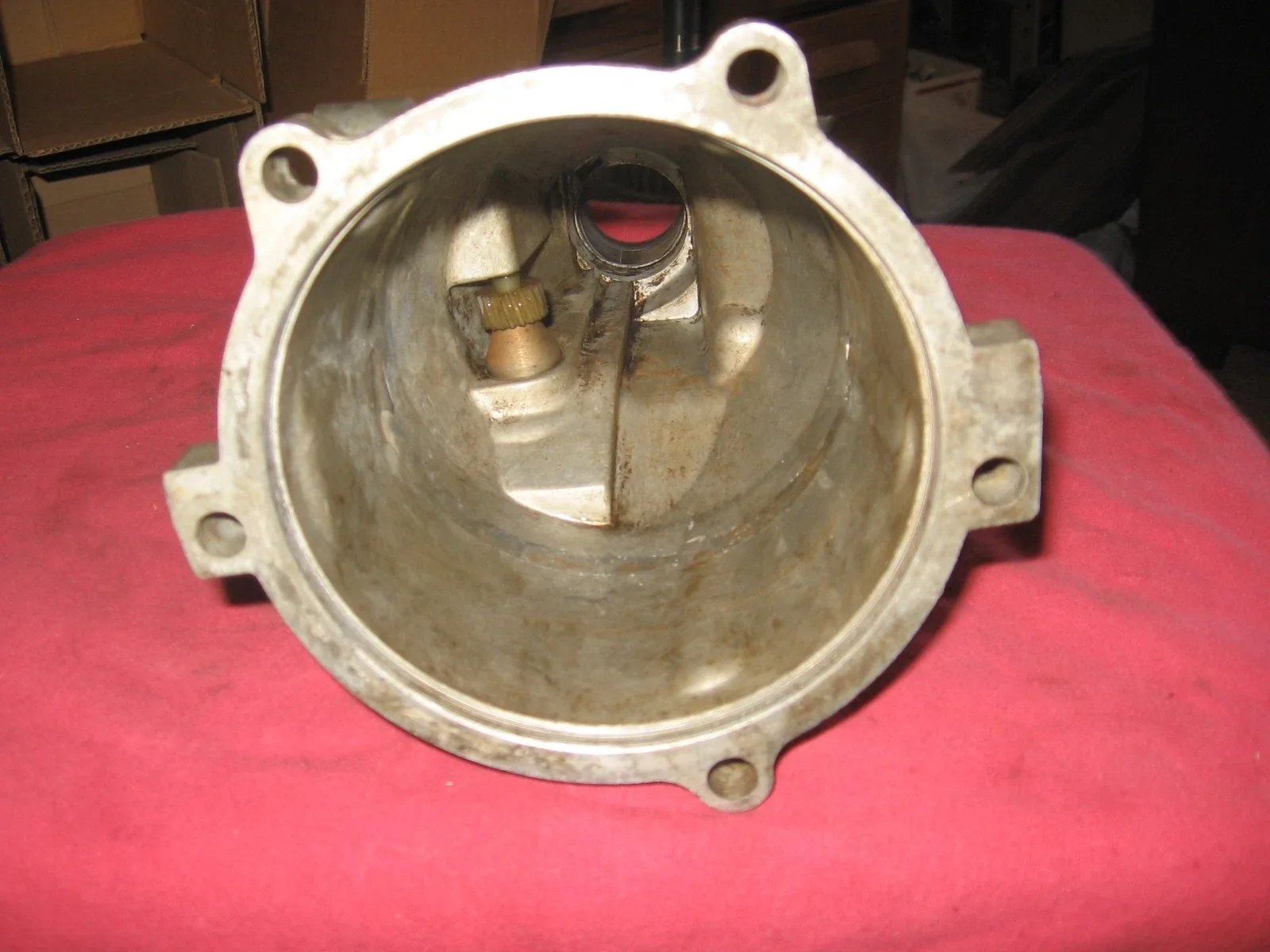 OEM GM 1963 CORVETTE 63 VETTE ALUMINUM POWERGLIDE TRANSMISSION 11" TAIL HOUSING image 4