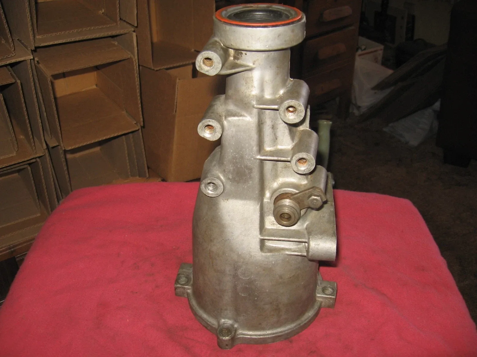 OEM GM 1963 CORVETTE 63 VETTE ALUMINUM POWERGLIDE TRANSMISSION 11" TAIL HOUSING