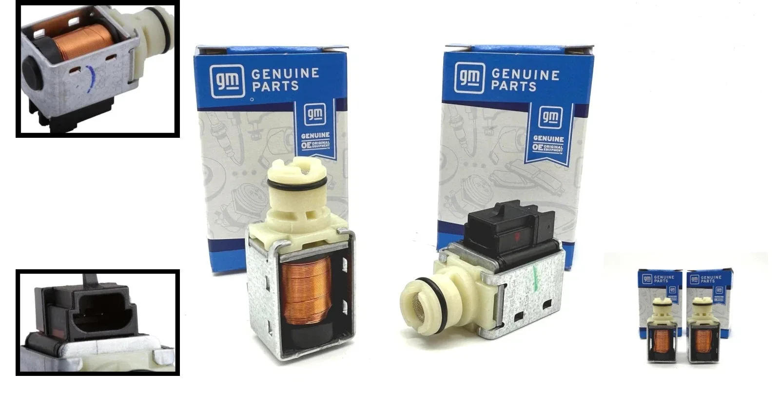 GM 4L60E / 4L65E Shift Solenoid Set A & B - GM Shift Solenoid image 2