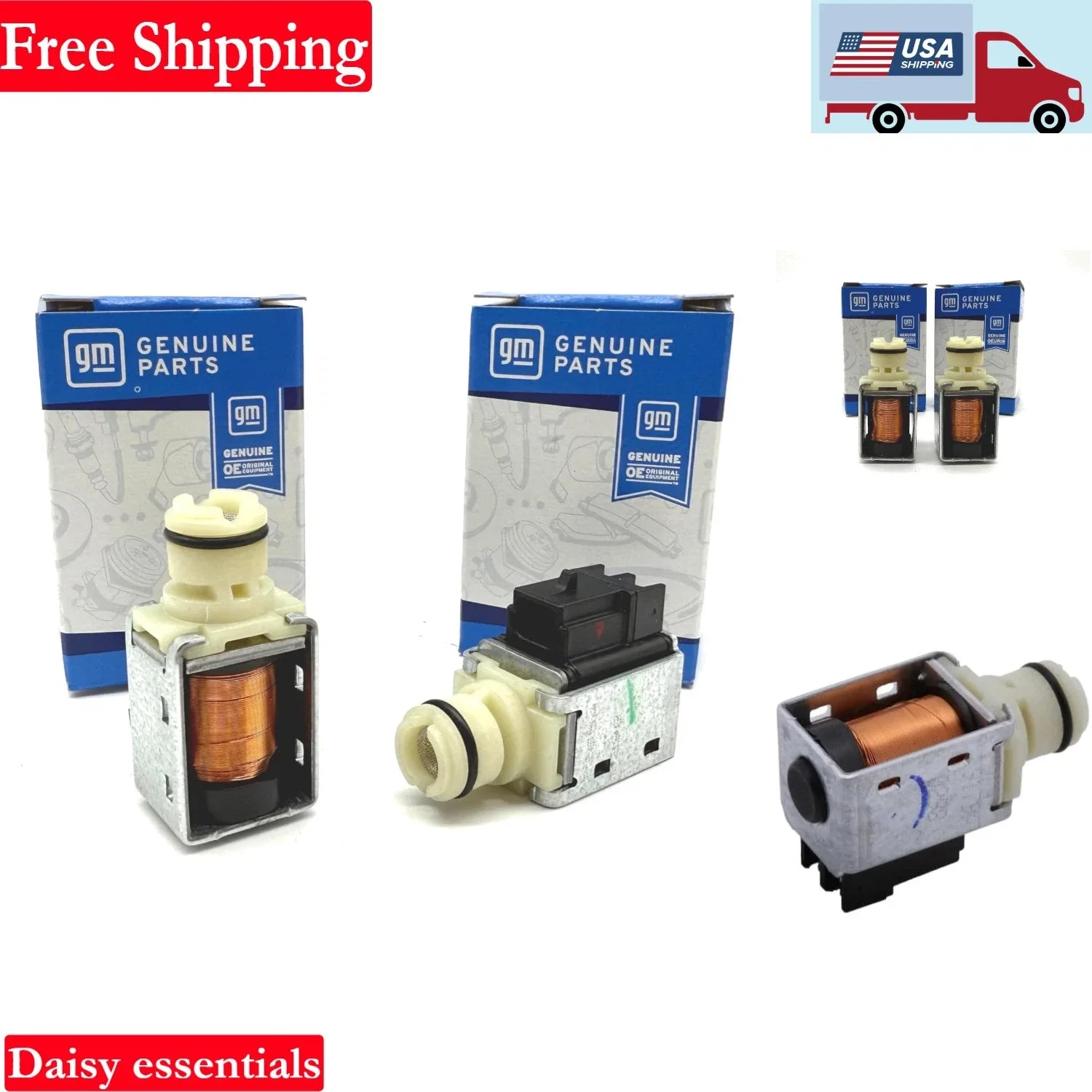 GM 4L60E / 4L65E Shift Solenoid Set A & B - GM Shift Solenoid