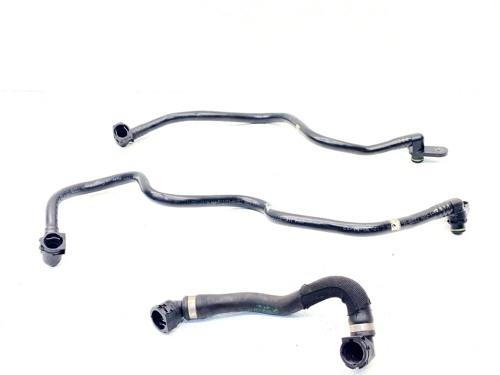 13-15 BMW 740I F01 N55 RWD TRANSMISSION OIL COOLING LINES SET OEM A0.47