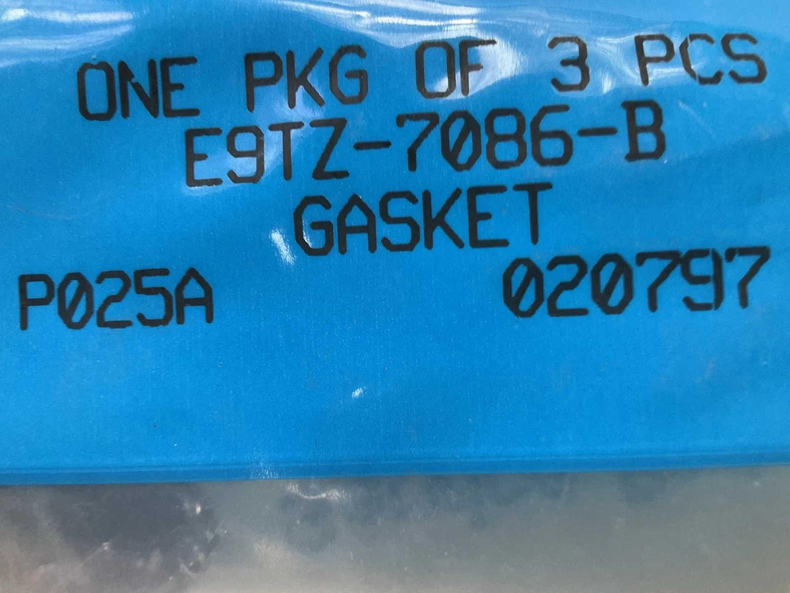 (3) NEW - OEM Ford E9TZ-7086-B Automatic Transmission Extension Housing Gasket image 3
