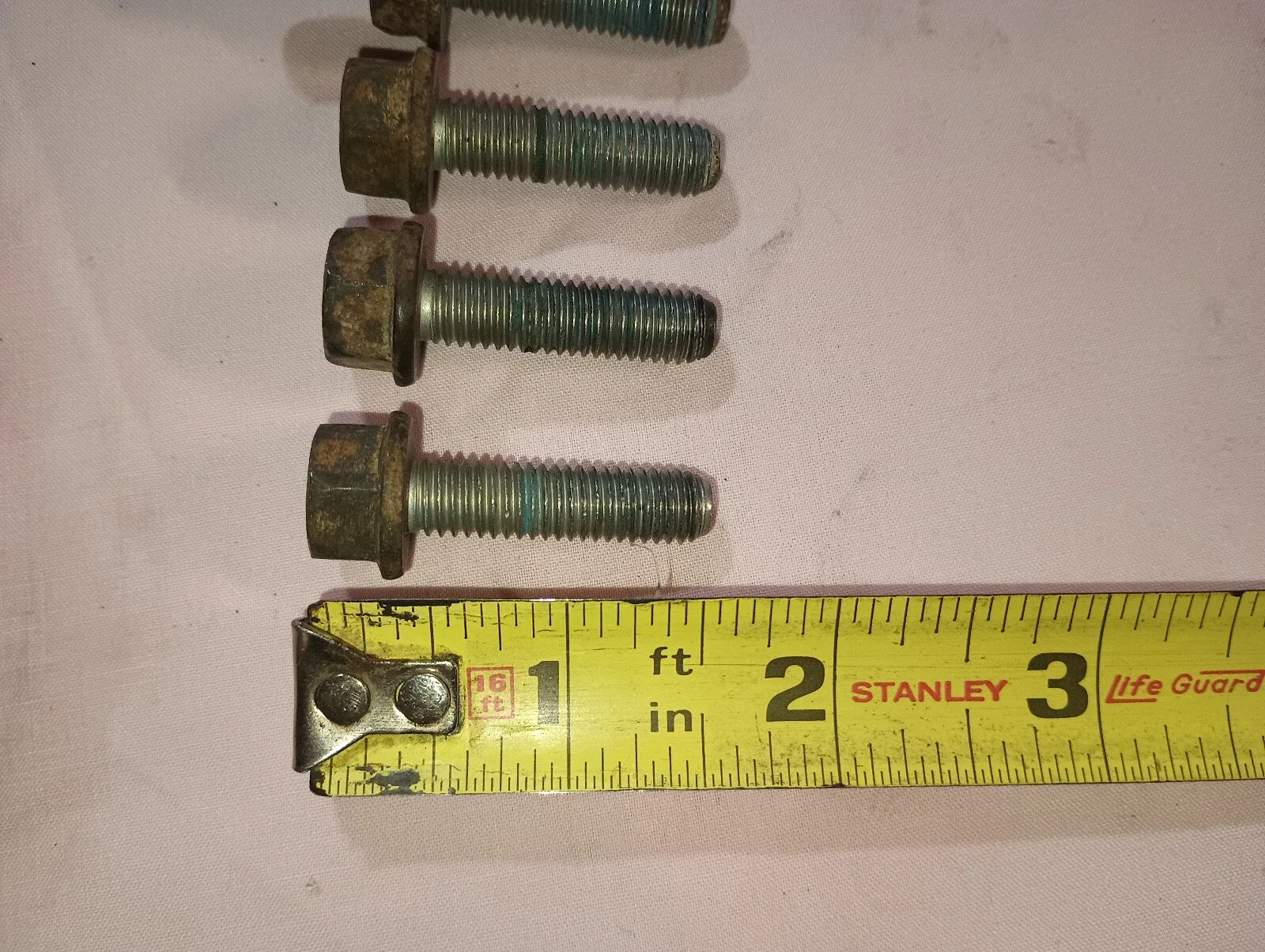 OEM 4R75E 4R70W Extension Housing Tail 2WD Bolts 6pcs M8x1.25 image 2