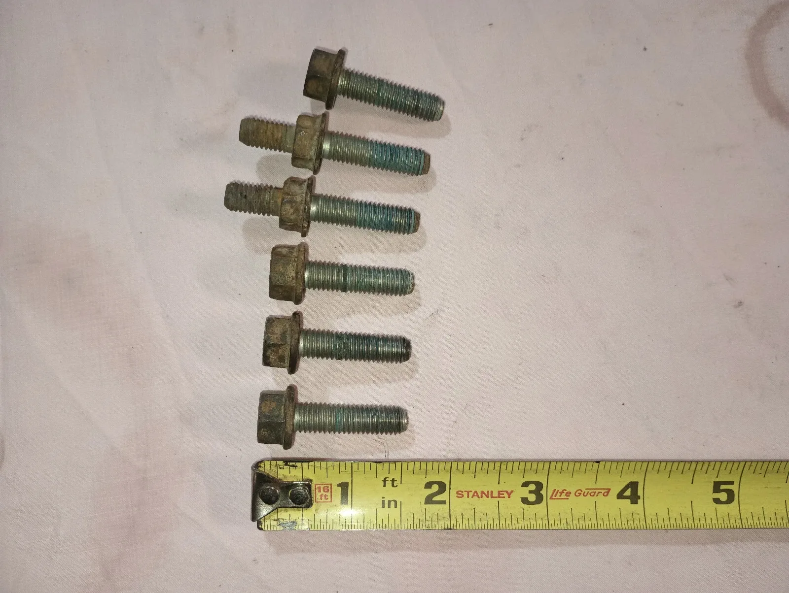 OEM 4R75E 4R70W Extension Housing Tail 2WD Bolts 6pcs M8x1.25