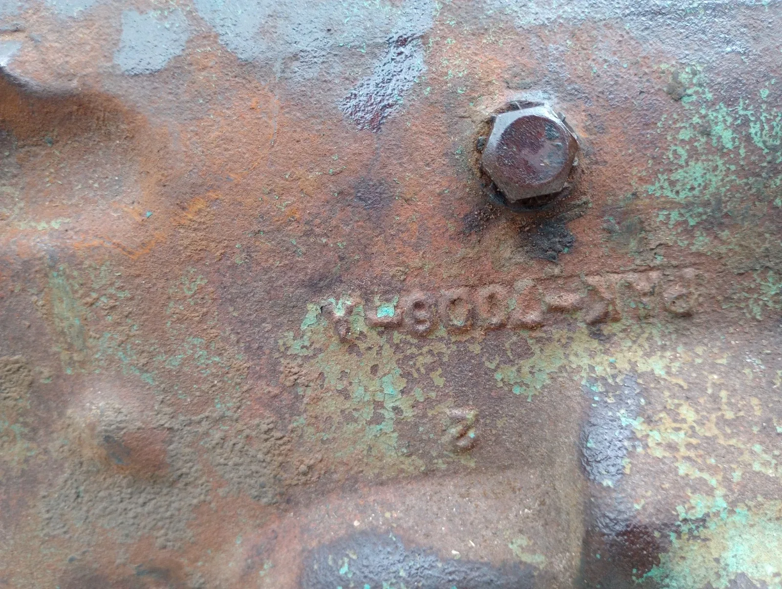 1955 Ford O Matic 3 Speed PAK-7003-C2 Small Case Transmission Housing And Linkag image 2