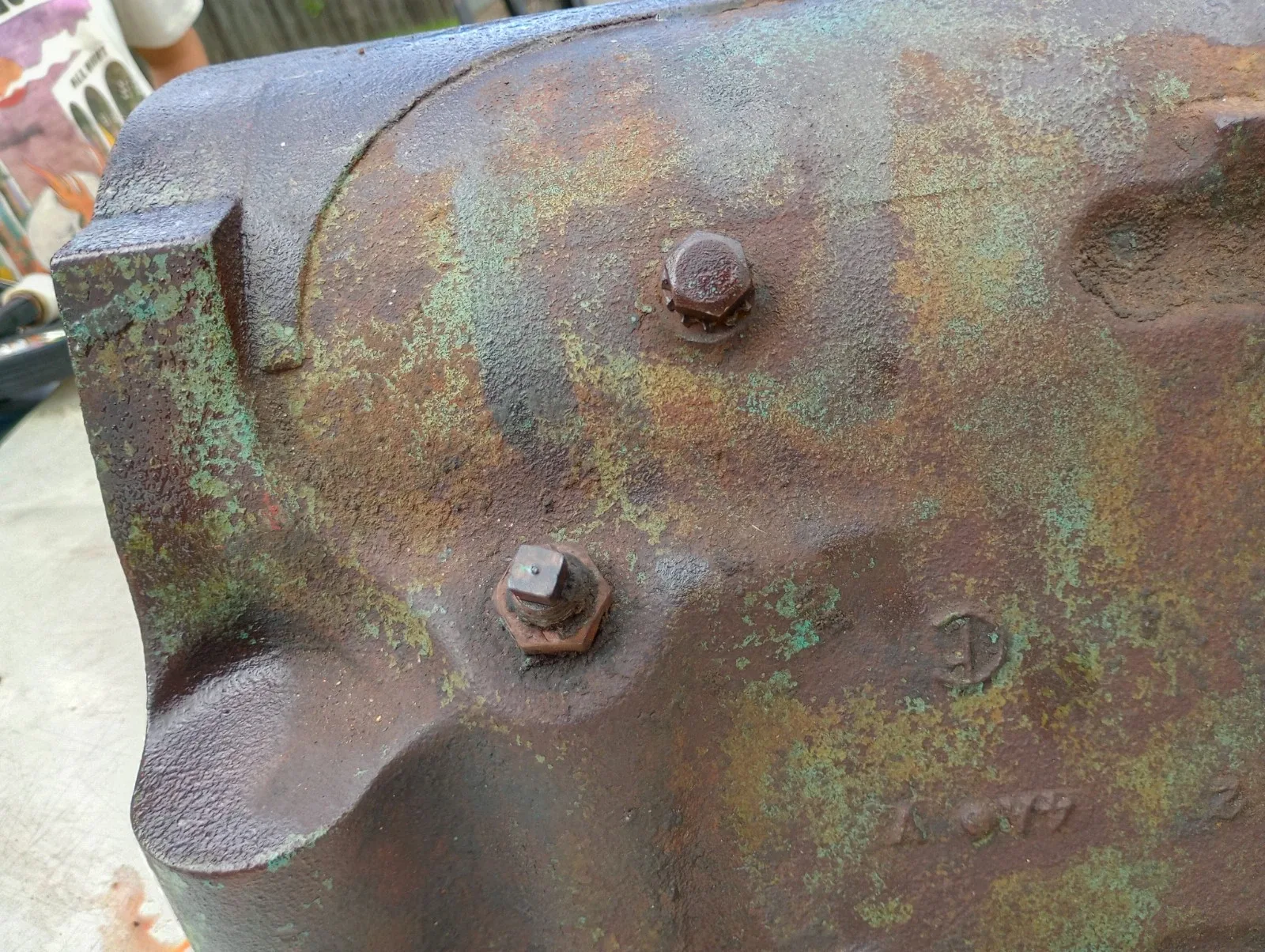1955 Ford O Matic 3 Speed PAK-7003-C2 Small Case Transmission Housing And Linkag image 4