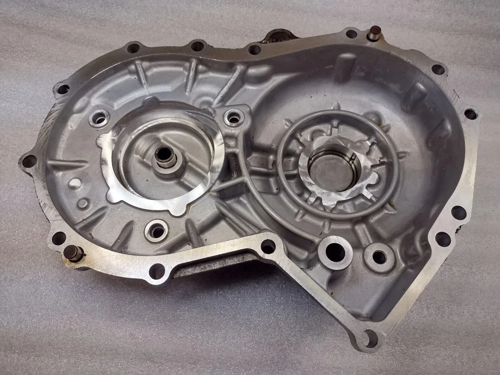 Jatco JF009E RE0F08A CVT Transmission Side Cover Nissan Versa 1.8L Cast FYB image 2