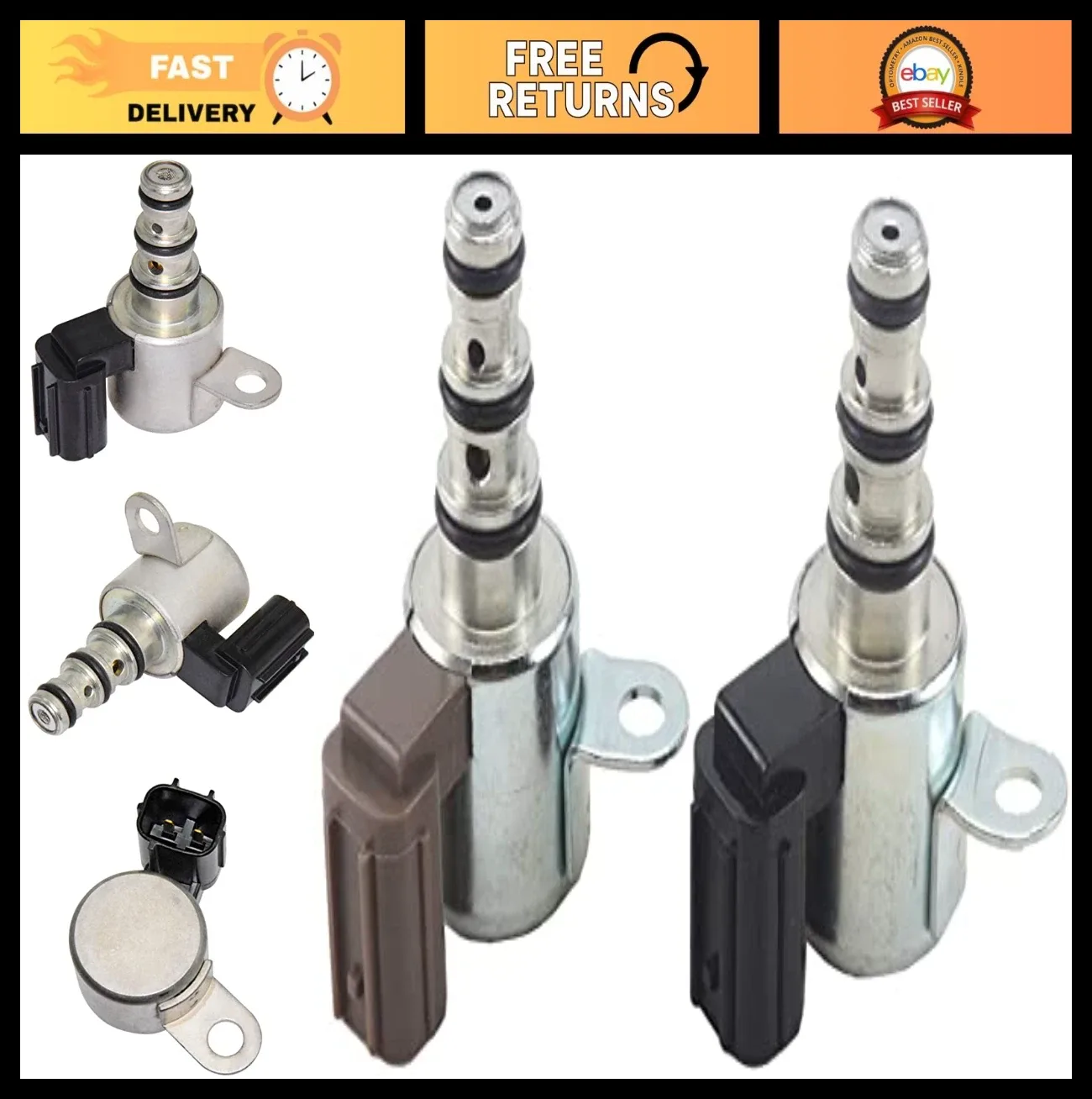 Transmission Shift Control Solenoid Valve Compatible with Acura Honda 1998-2007