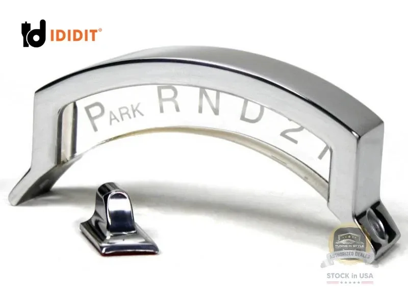 IDIDIT PRND21 Shift Indicator Gauge with Aluminum Housing for C4 & C6 Trucks