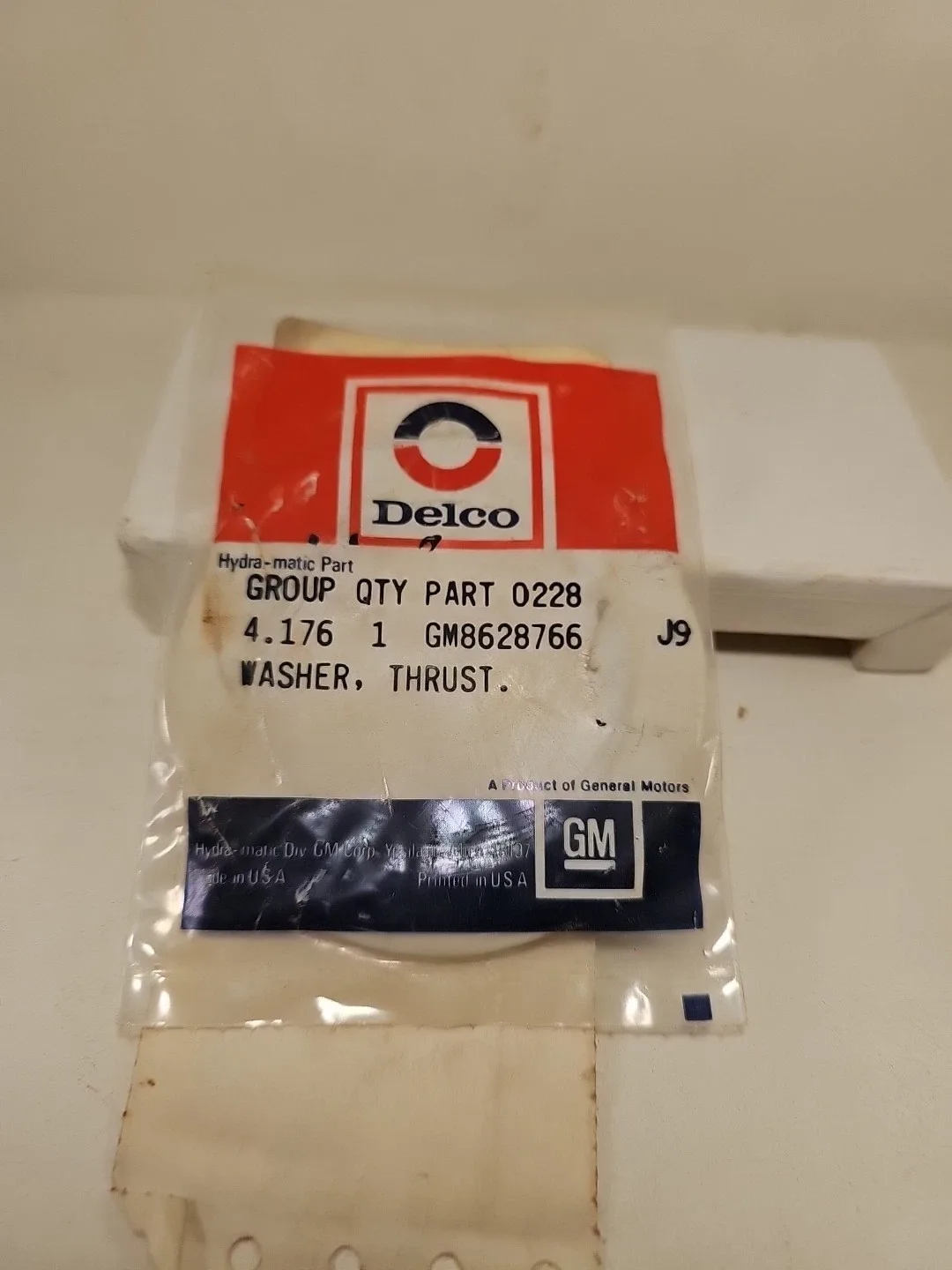 NOS OEM Washer Thrust Planet Drum Shell Clutch Housing GM 8628766