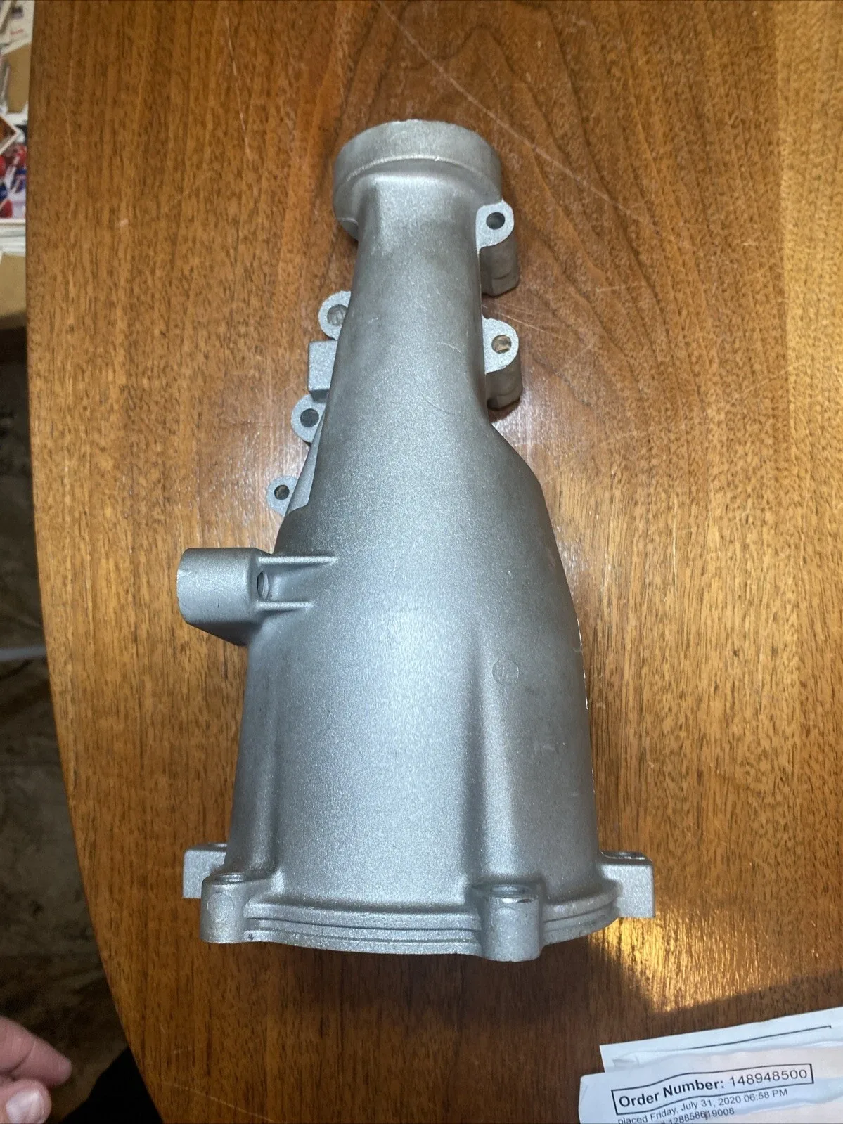 1963 Corvette Power glide Tail Housing Aluminum Transmission image 3