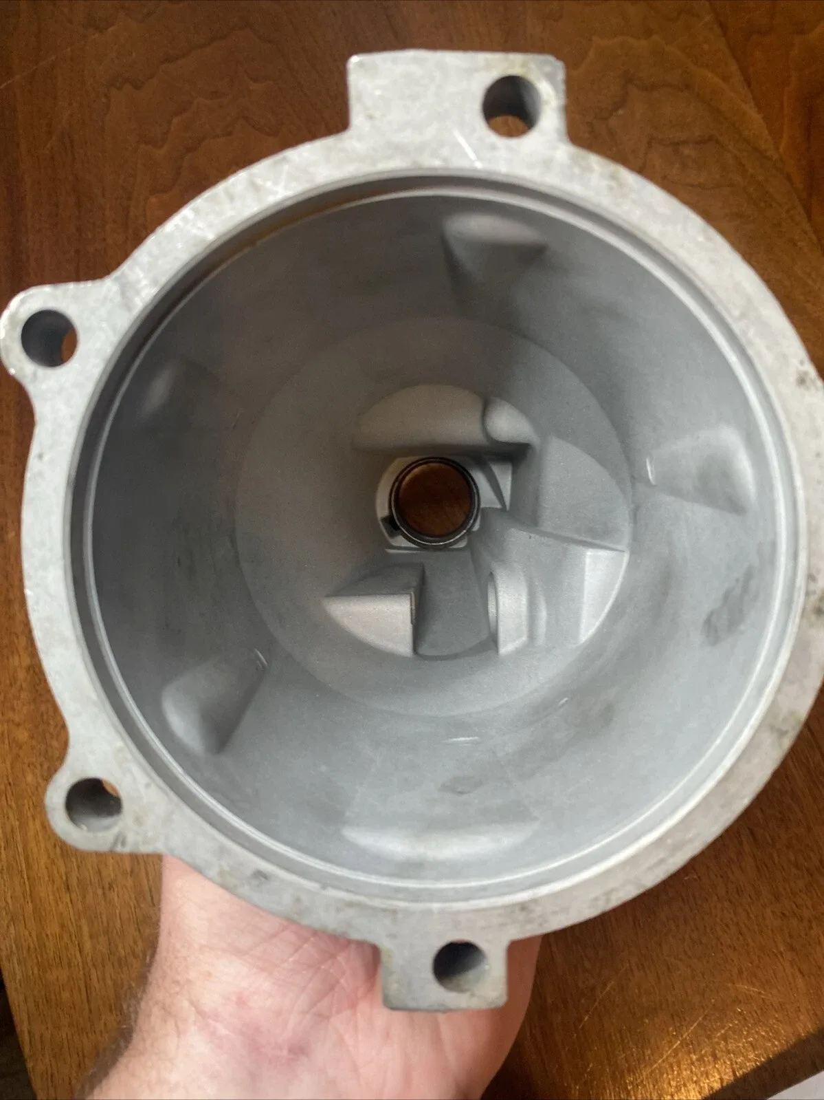 1963 Corvette Power glide Tail Housing Aluminum Transmission image 4