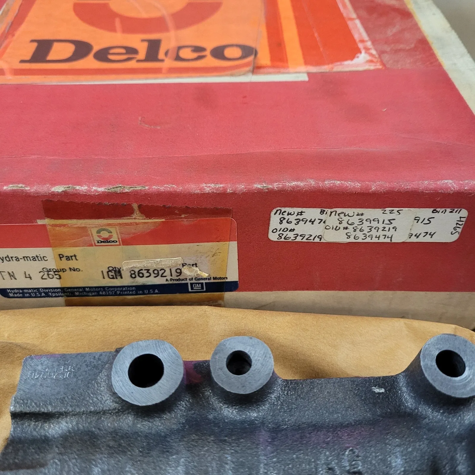 GM 8639915 Trans. TH200-4R Valve Control 83-84 El Camino Caballero 5.7L Diesel image 2