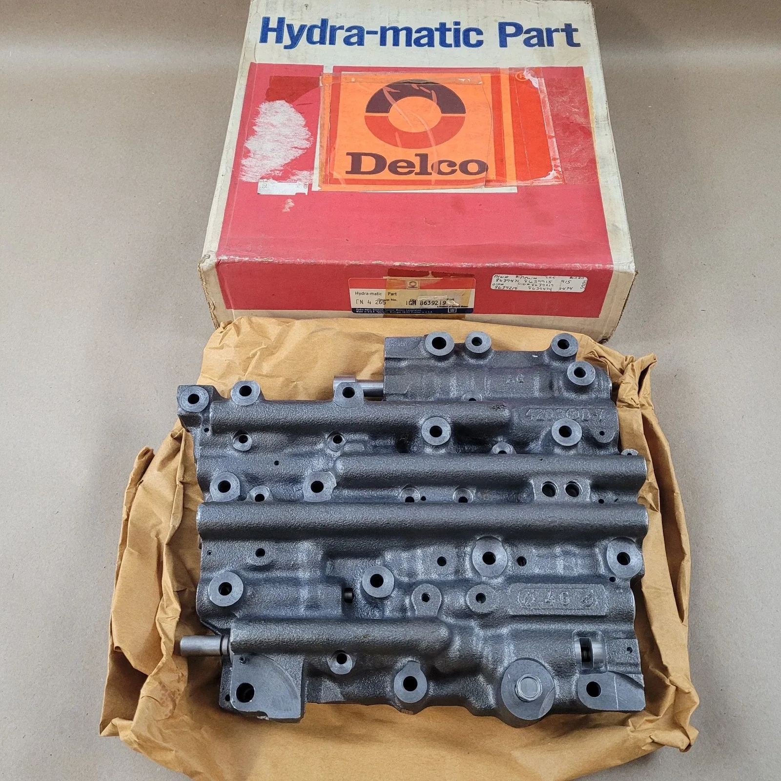 GM 8639915 Trans. TH200-4R Valve Control 83-84 El Camino Caballero 5.7L Diesel