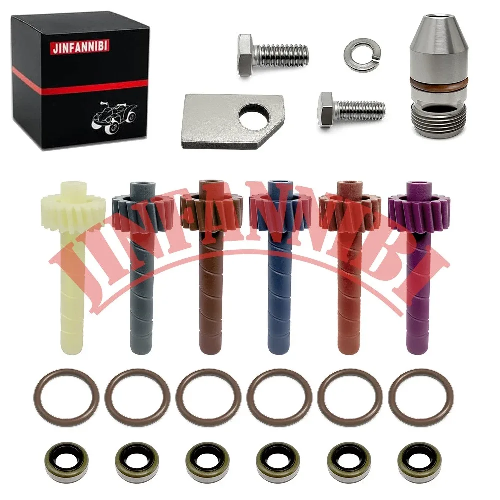 Speedometer Driven Gear Kit and Bullet Housing Kit Set for GM TH350 Turbo 350