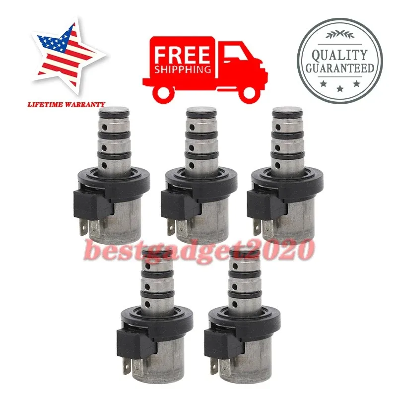 F4A41 F4A42 5pcs Transmission Shift Solenoids Kit Fits MITSUBISHI OUTLANDER 2.4L image 2