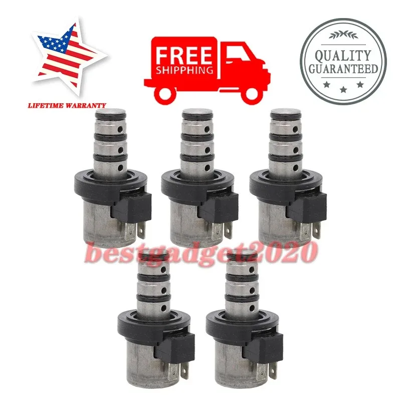 F4A41 F4A42 5pcs Transmission Shift Solenoids Kit Fits MITSUBISHI OUTLANDER 2.4L image 3