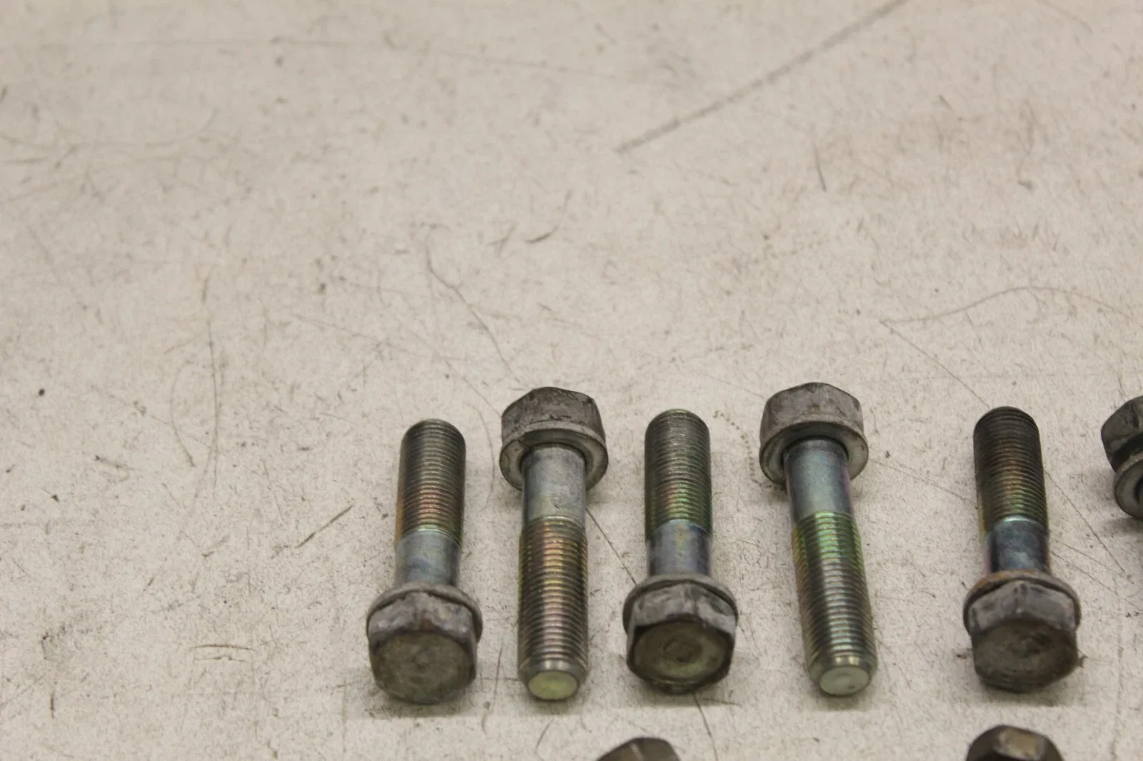 2008-2012 Lexus ISF oem transmission bell housing to engine mounting bolts set image 2