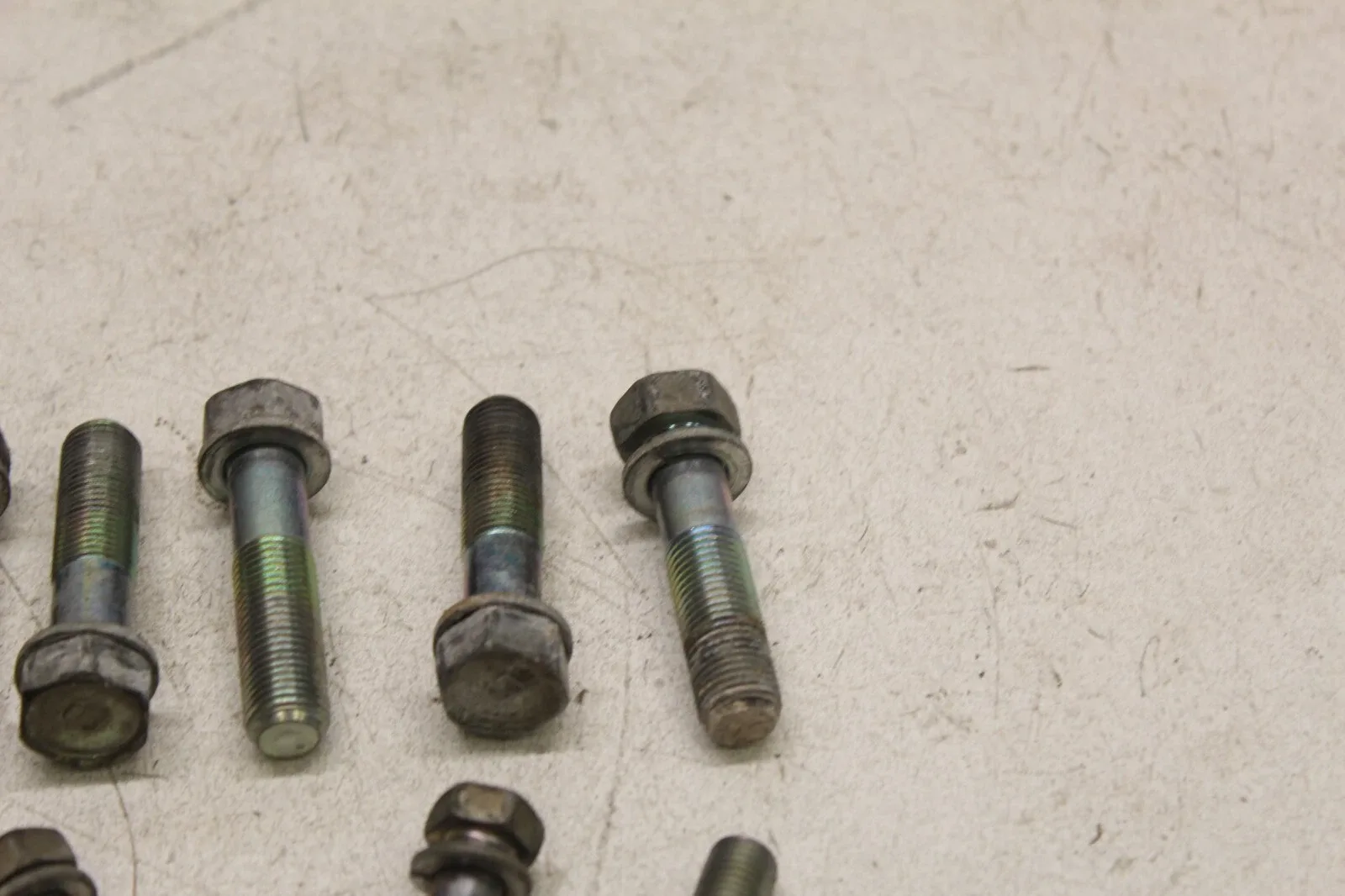 2008-2012 Lexus ISF oem transmission bell housing to engine mounting bolts set image 3