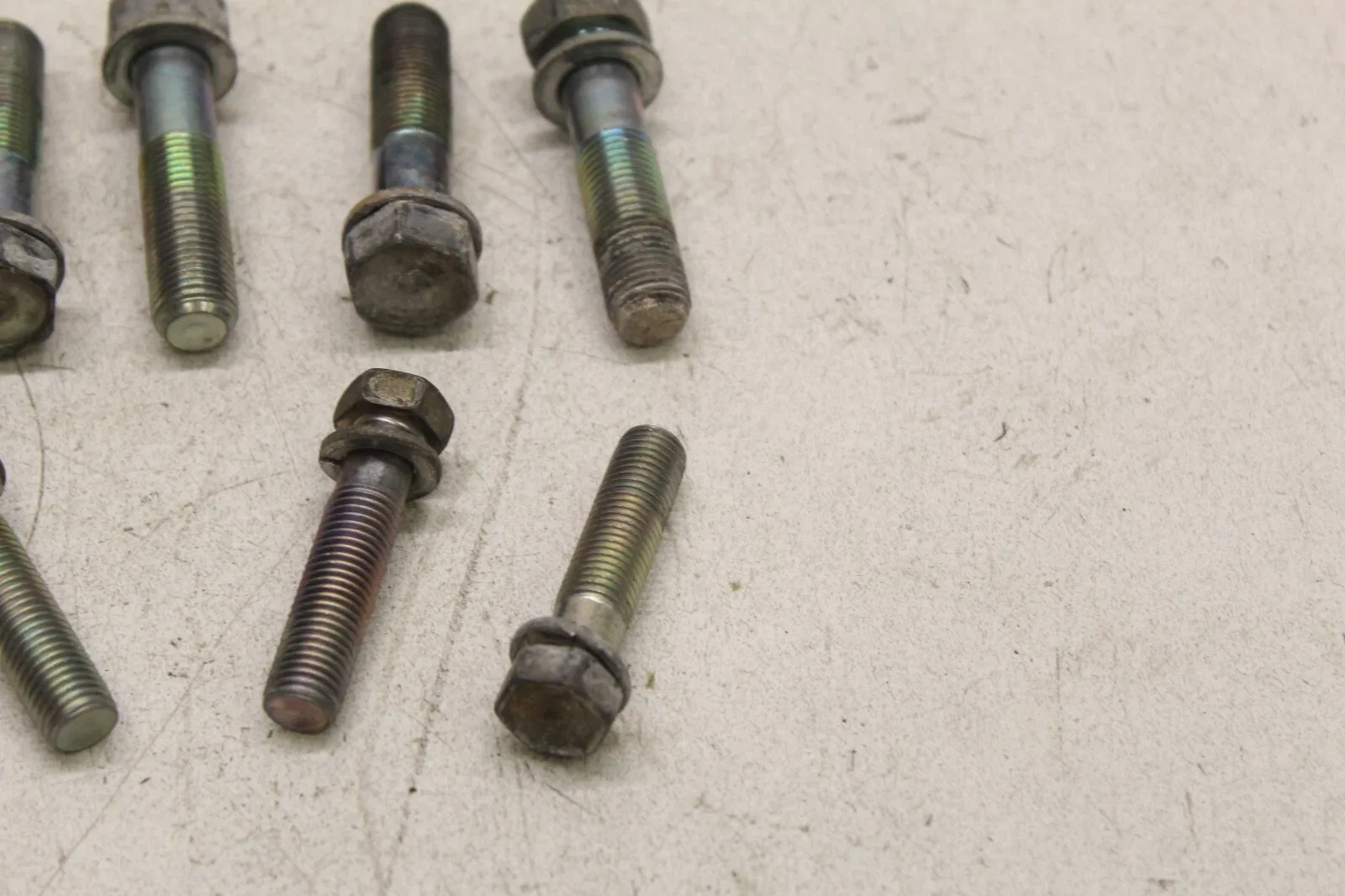 2008-2012 Lexus ISF oem transmission bell housing to engine mounting bolts set image 4