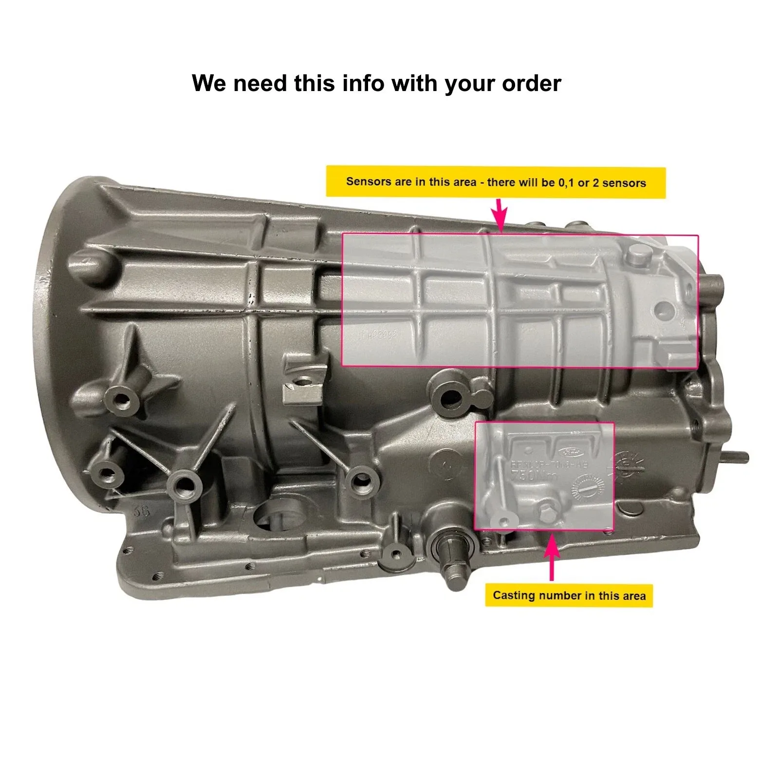 5R55E 4R55E Transmission Case 1995-2011 for Ford Ranger Explorer Aerostar Mazda image 3
