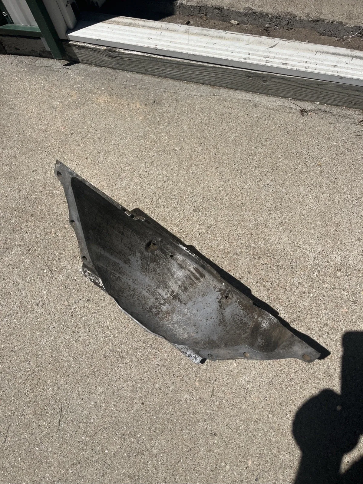 1988-1997 GMC Chevy #15522125 OEM Transmission Shield Cover 4L60E 700R4 Aluminum image 3