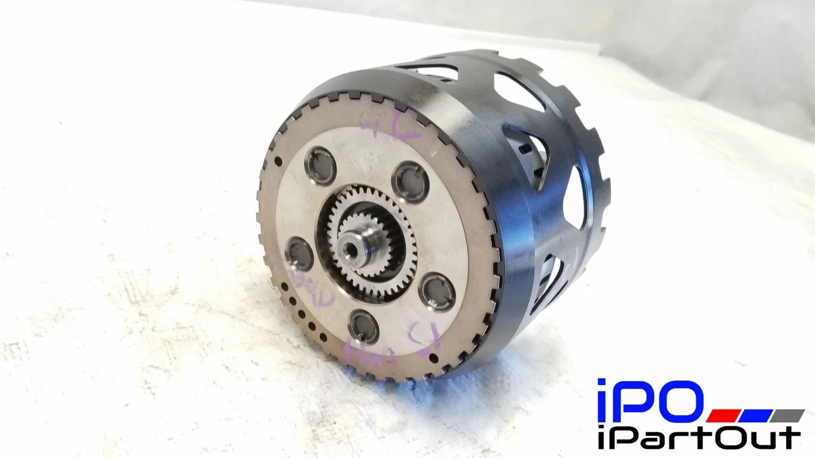 2013 CHEVROLET VOLT 1.4L TRANSMISSION HOUSING HI AND 2-3-4 CLUTCH GEAR OEM #223 image 3