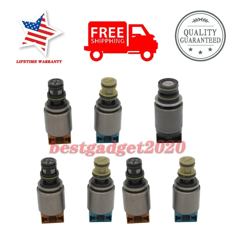 1 SET 6HP19/26/32 Transmission Solenoids 1068298045 FITS BMW X3 X5 Audi A6 A8 Q7