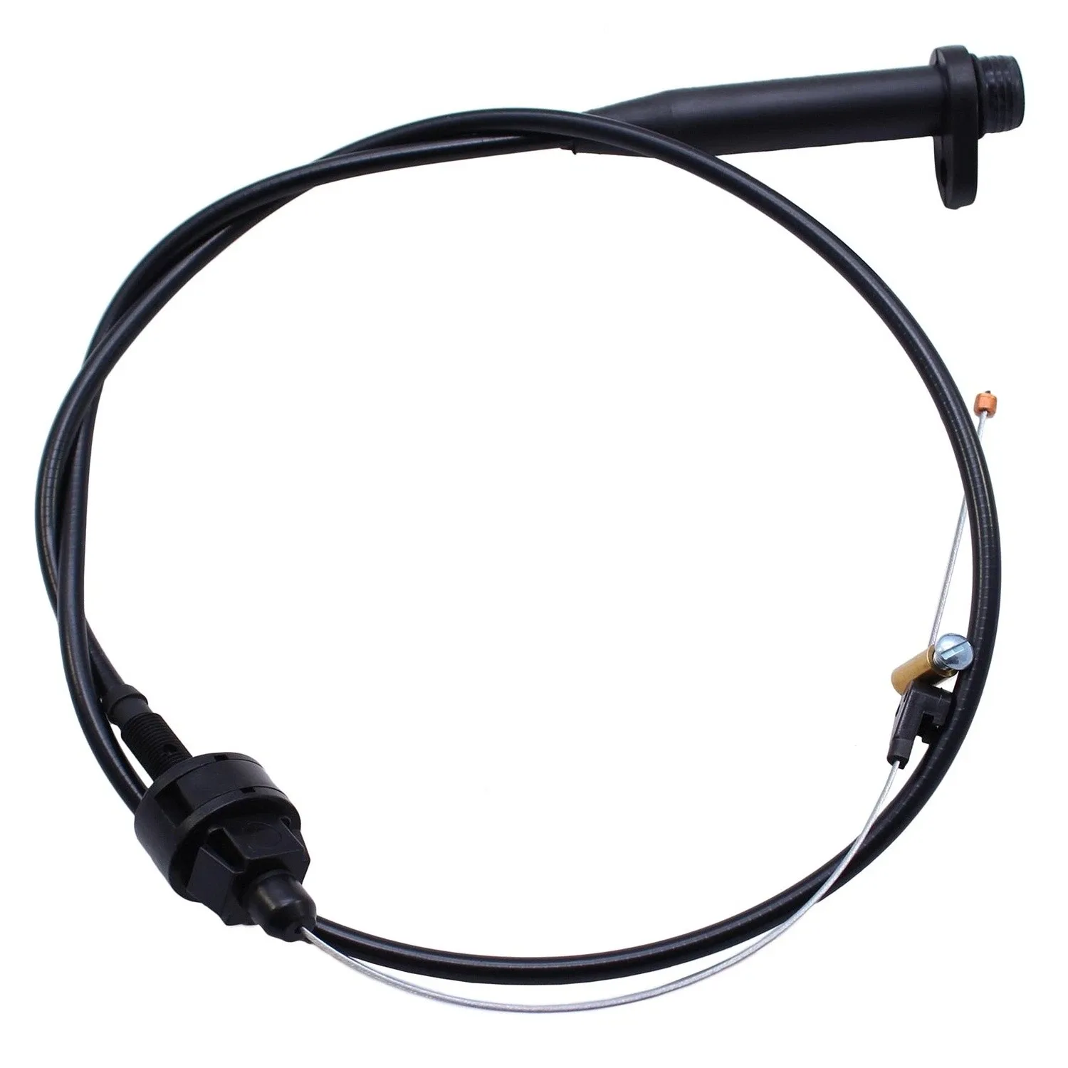 FTI Performance F7012, One Kickdown Cable 700R4 Adjustable Plastic Black Housing