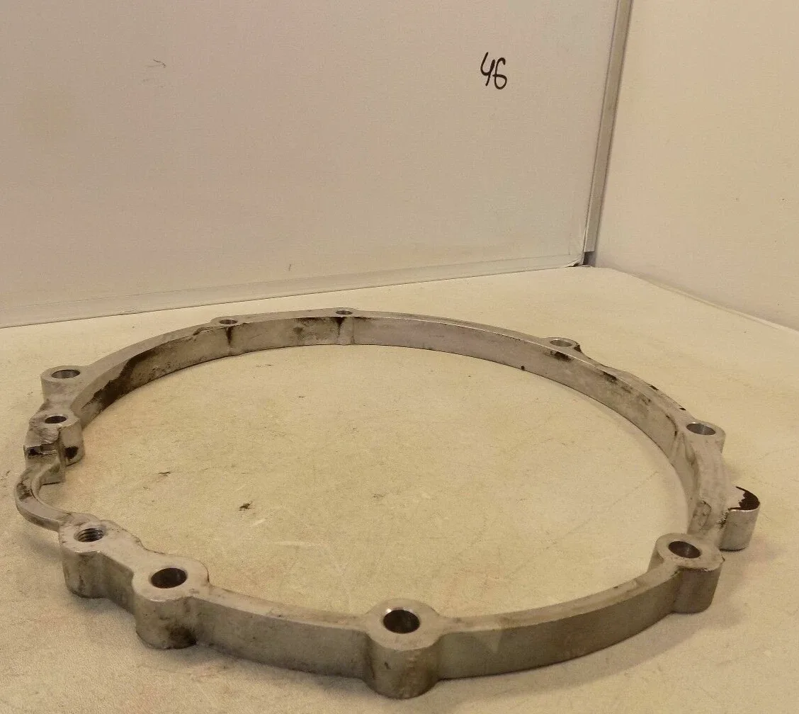 04-07 Audi A8 Quattro Bell Housing Spacer Intermediate Plate OEM image 3