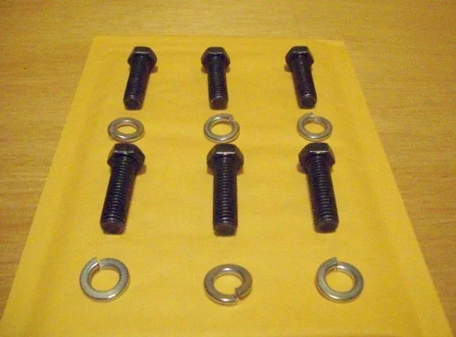 FORD C6 Transmission  Bell Housing Bolt KIt With Lock Washers for a 360 Motor