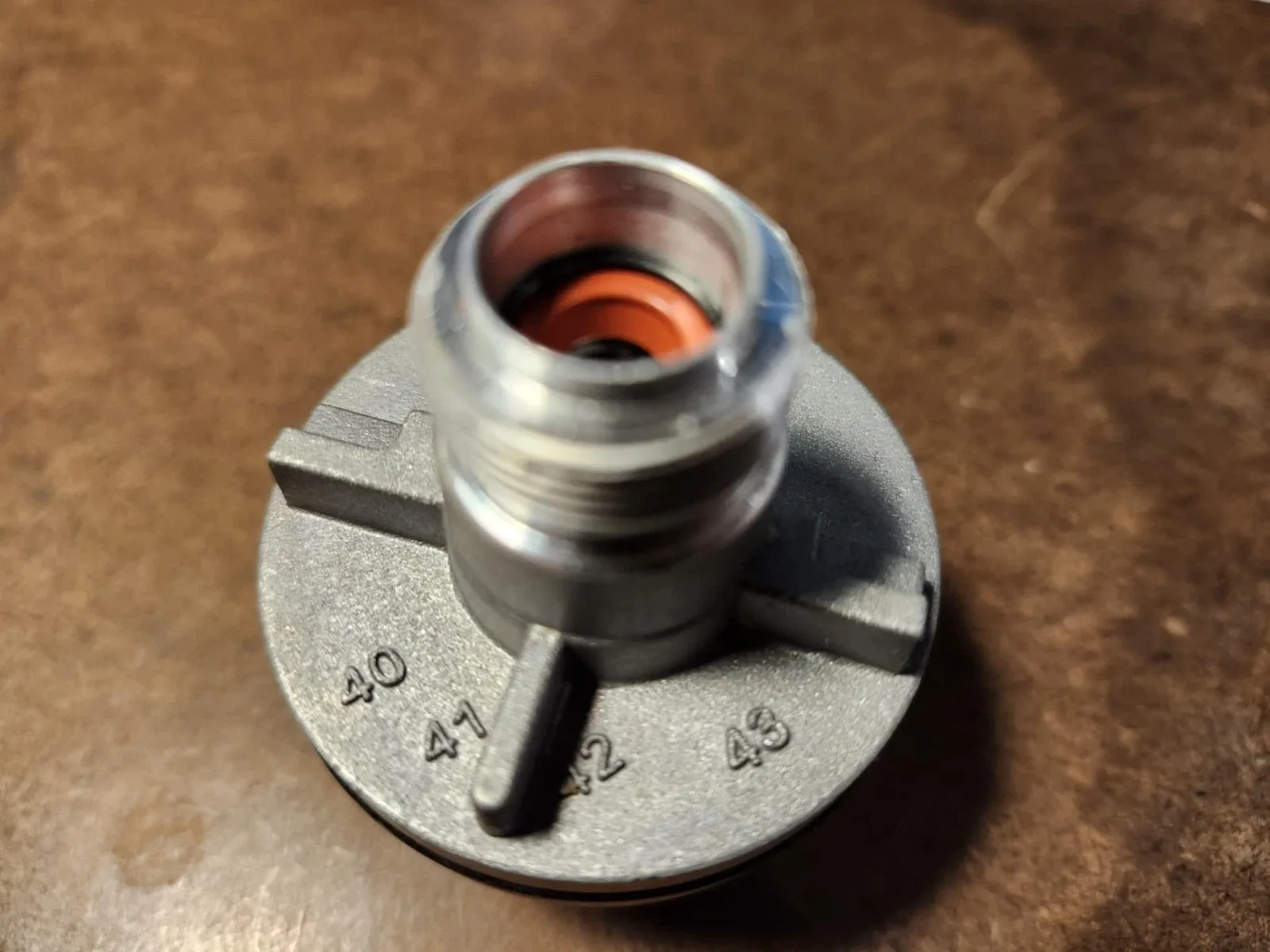 GM TH700-R4 Speedometer Gear Housing, Aluminum, 40 - 43T Gears image 3