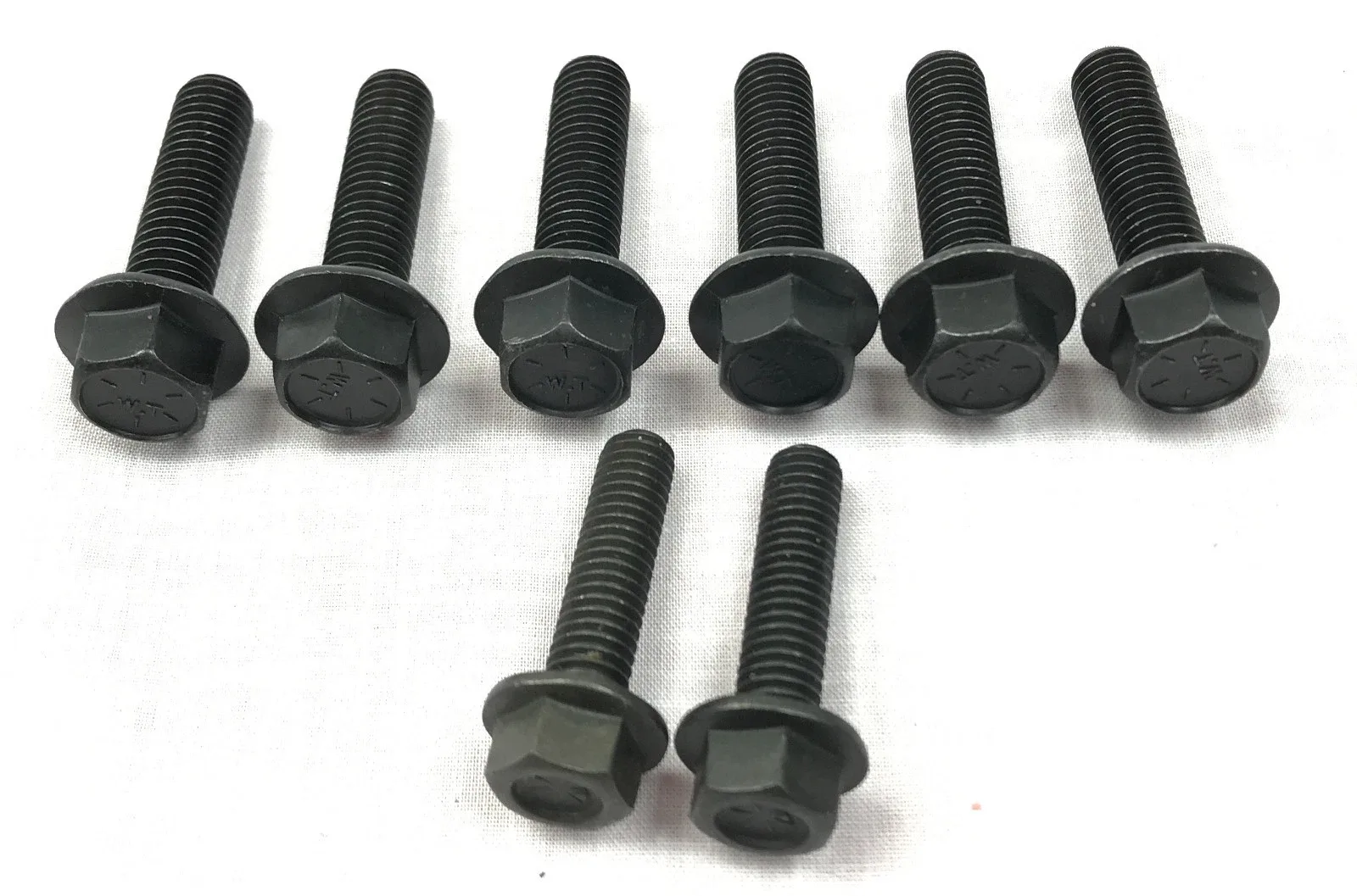 Ford C4 Transmission Bell Housing Bolts W/Flange (6) W/Starer Bolts (2)