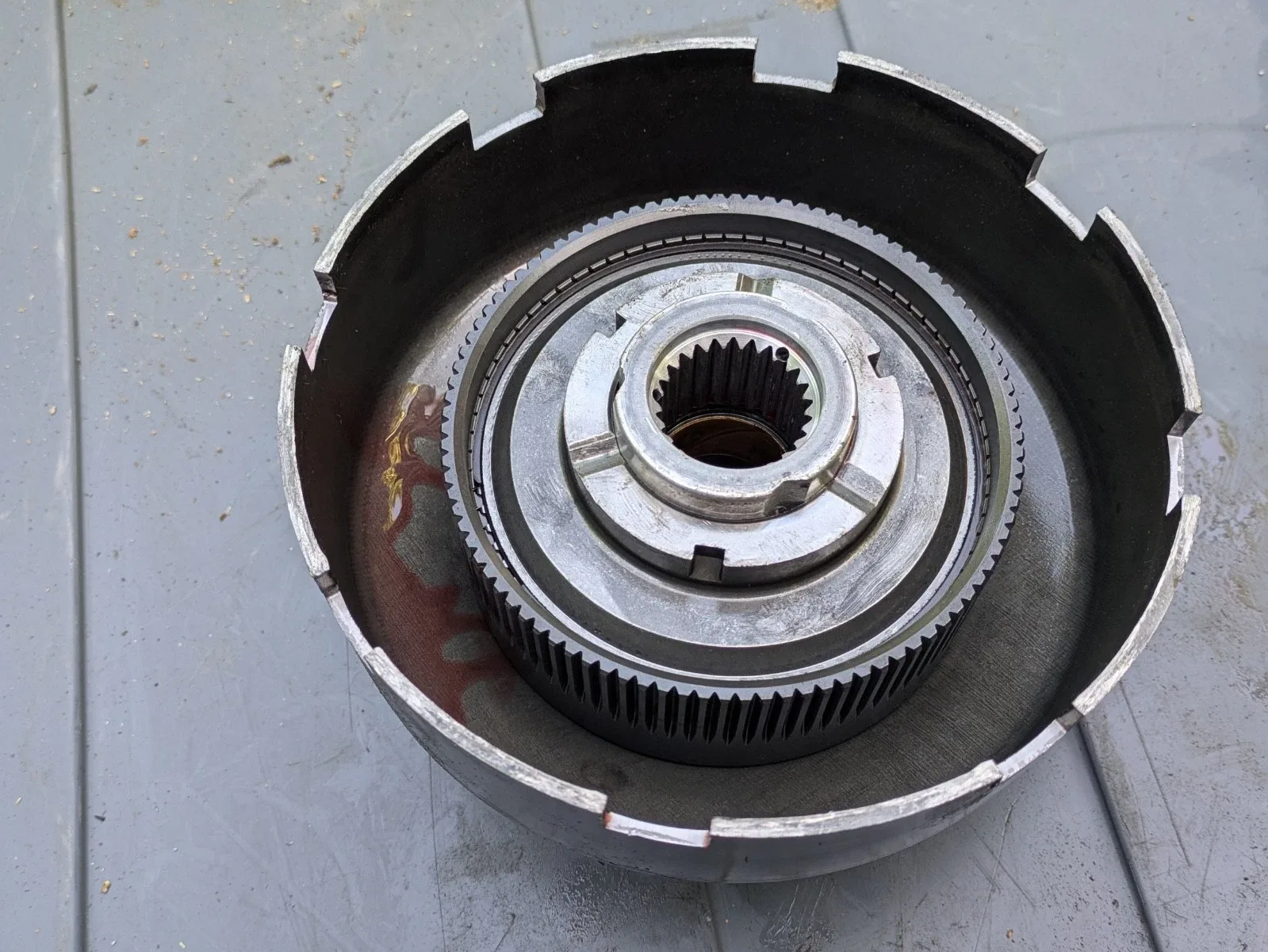 rear planet gear reverse hub 1970s Ford C6 Auto Transmission image 4