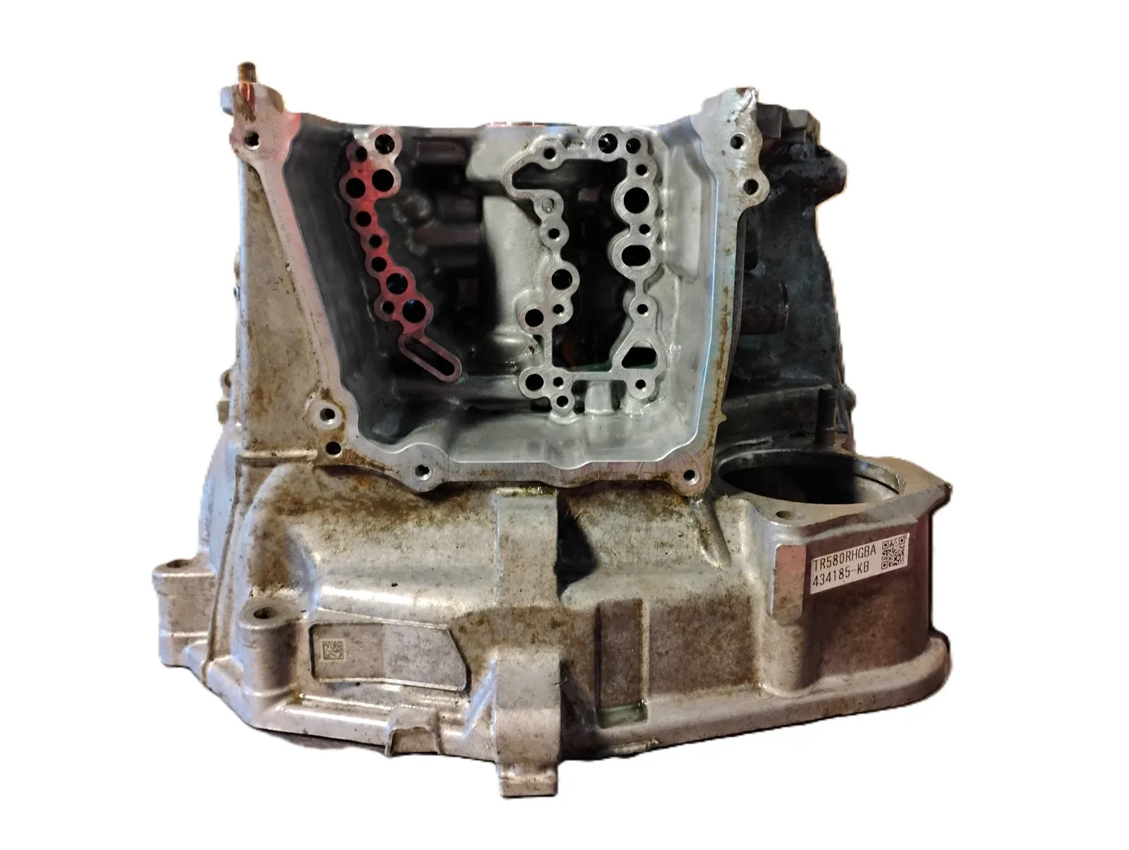 2020 Subaru 2.5L CVT TR580 Differential Case Torque Converter Housing w Oil Pump image 3