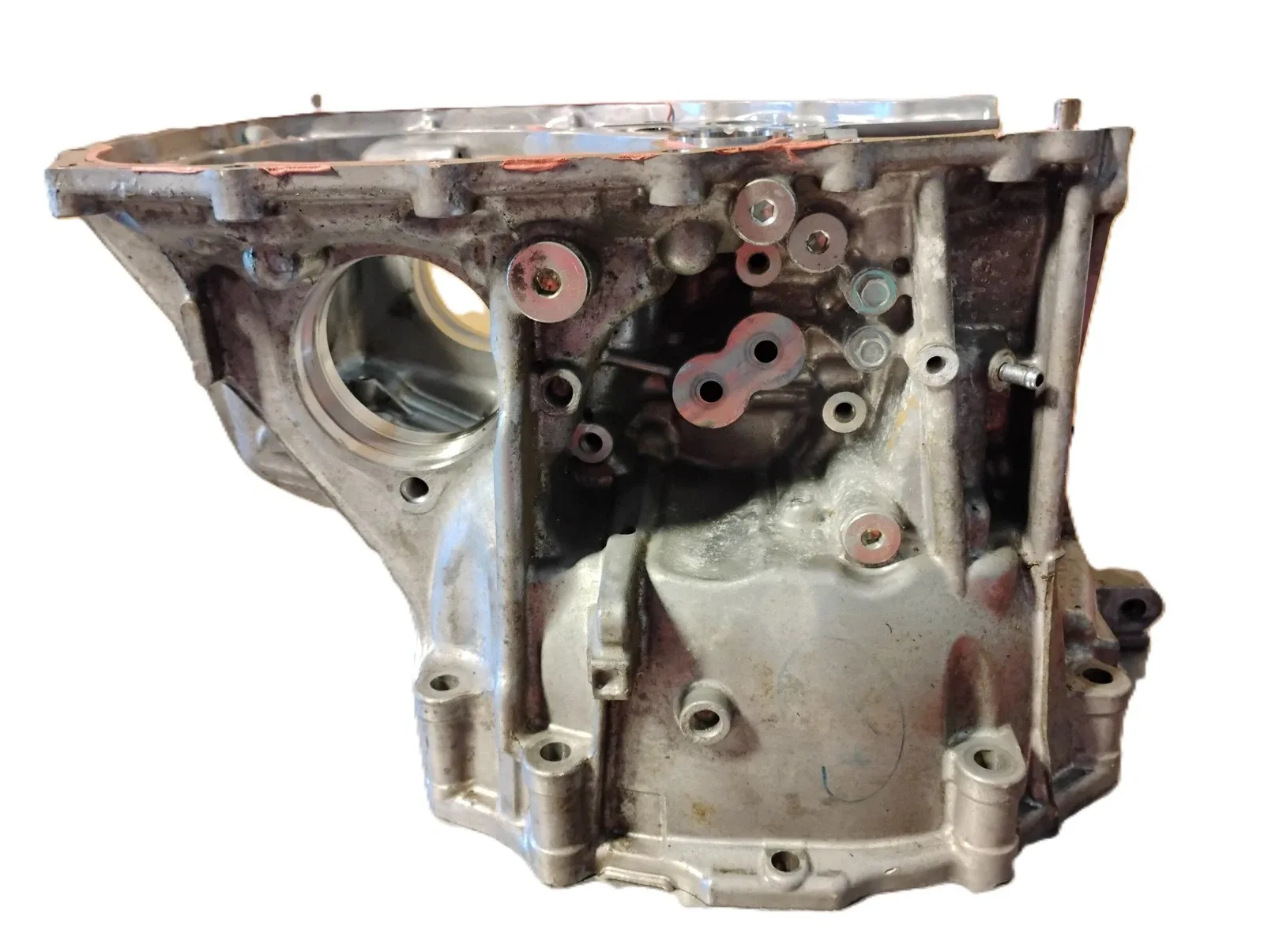 2020 Subaru 2.5L CVT TR580 Differential Case Torque Converter Housing w Oil Pump