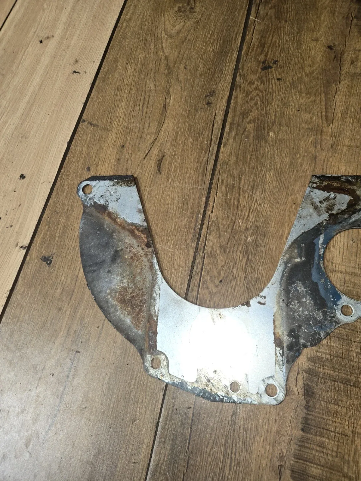 1979-83 Datsun 280zx Automatic Transmission Bell Housing Dust Cover OEM image 3