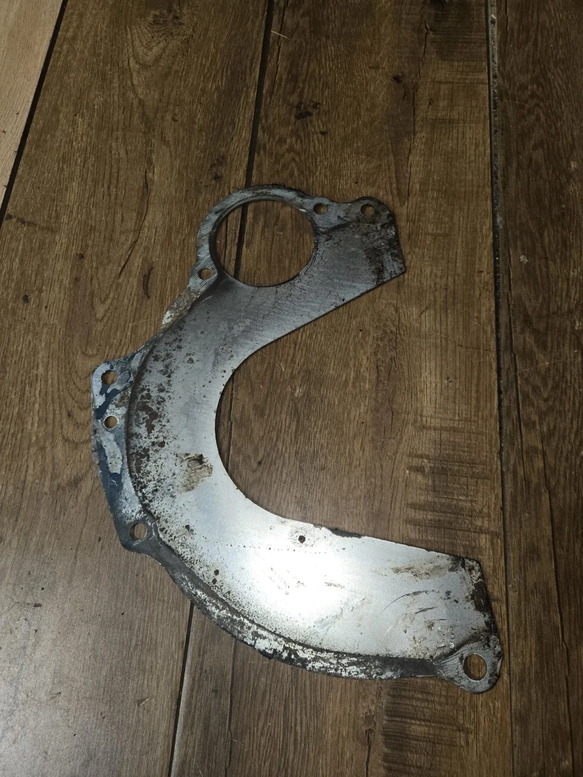 1979-83 Datsun 280zx Automatic Transmission Bell Housing Dust Cover OEM image 4