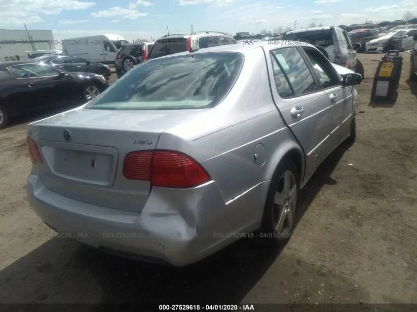 06-09 SAAB 9-5 Transmission Bell Housing Cover 4573069 OEM Aero B235R image 3