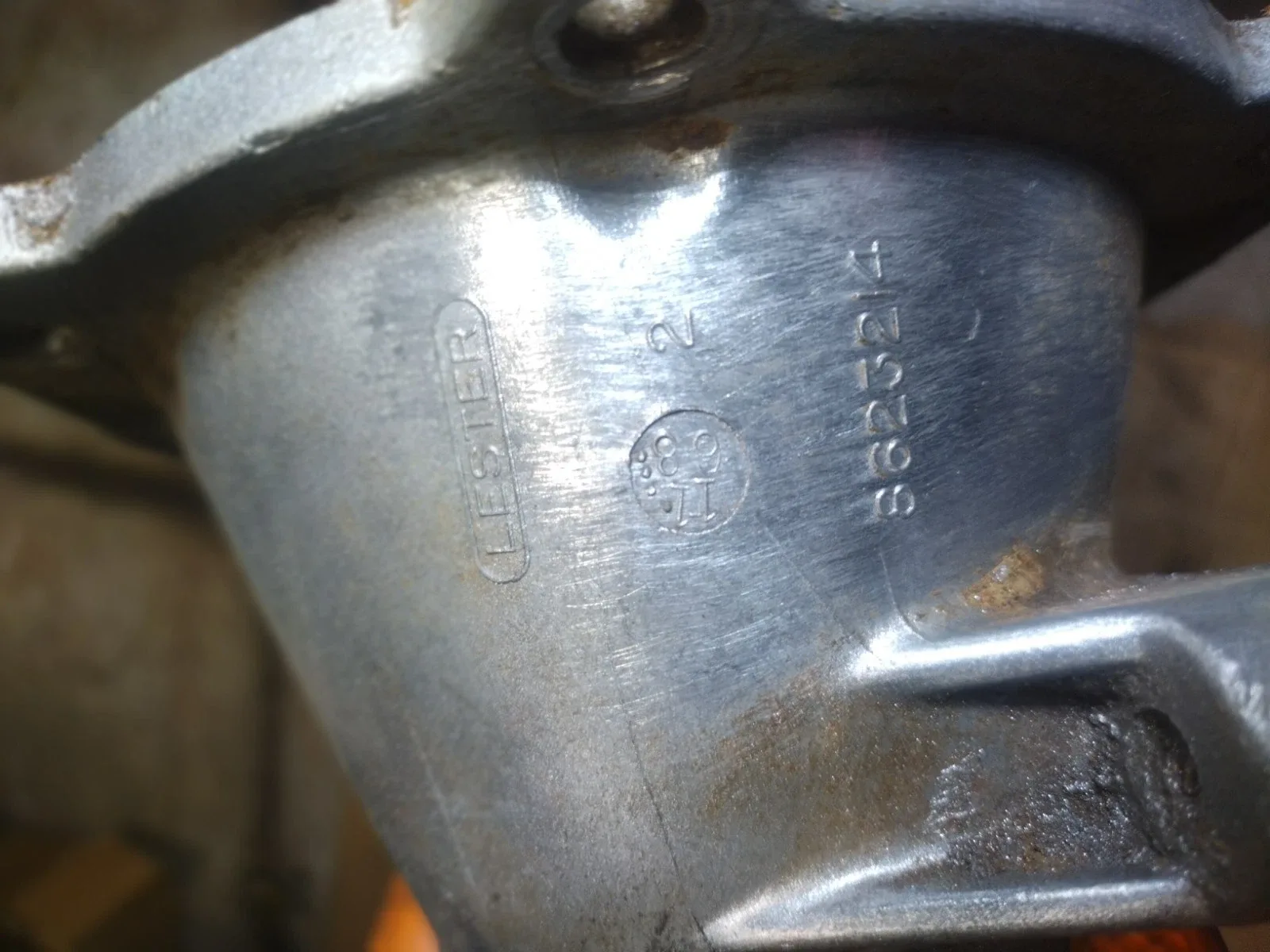 tail shaft housing turbo 400 thin wall yoke RARE   GM#8623214 image 2
