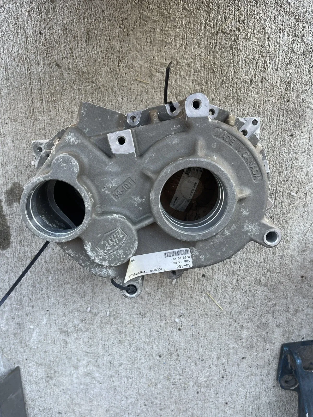 Argo Gear Plate+ Transmission Housing - L 34-101 Never Used. Free Shipping