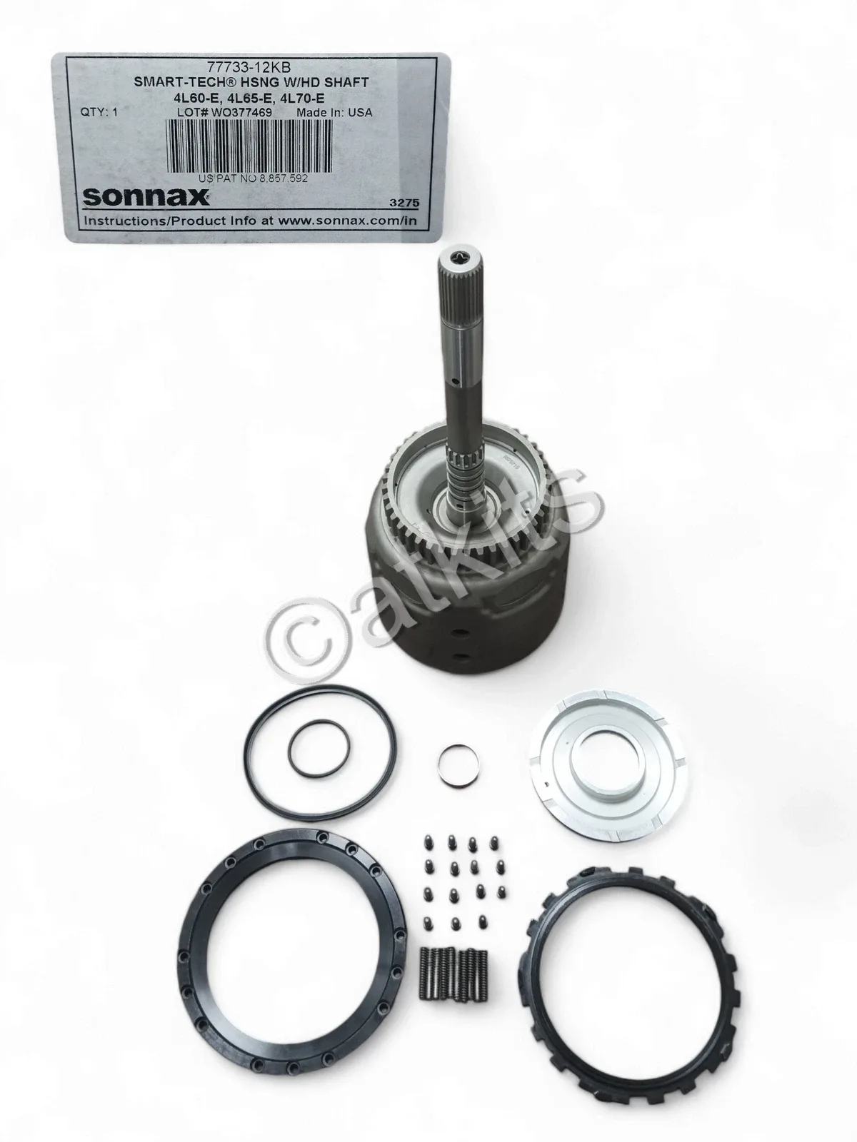 SMART-TECH®  INPUT HOUSING KIT WITH HEAVY DUTY INPUT SHAFT. IND:  77733-12KB
