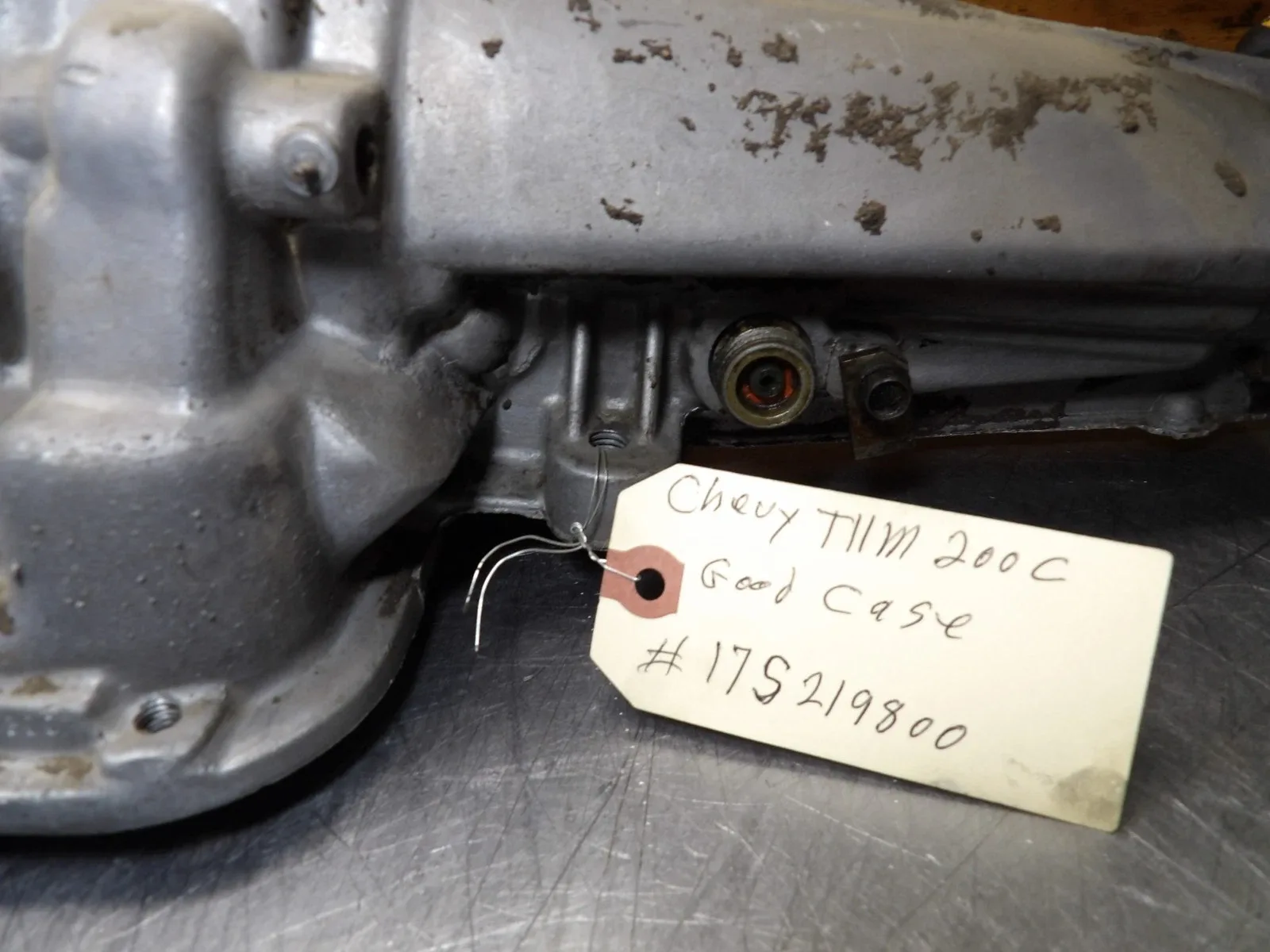 Chevy  200C   Turbo   Automatic Transmission   "  Case "  Very Good Condition image 2