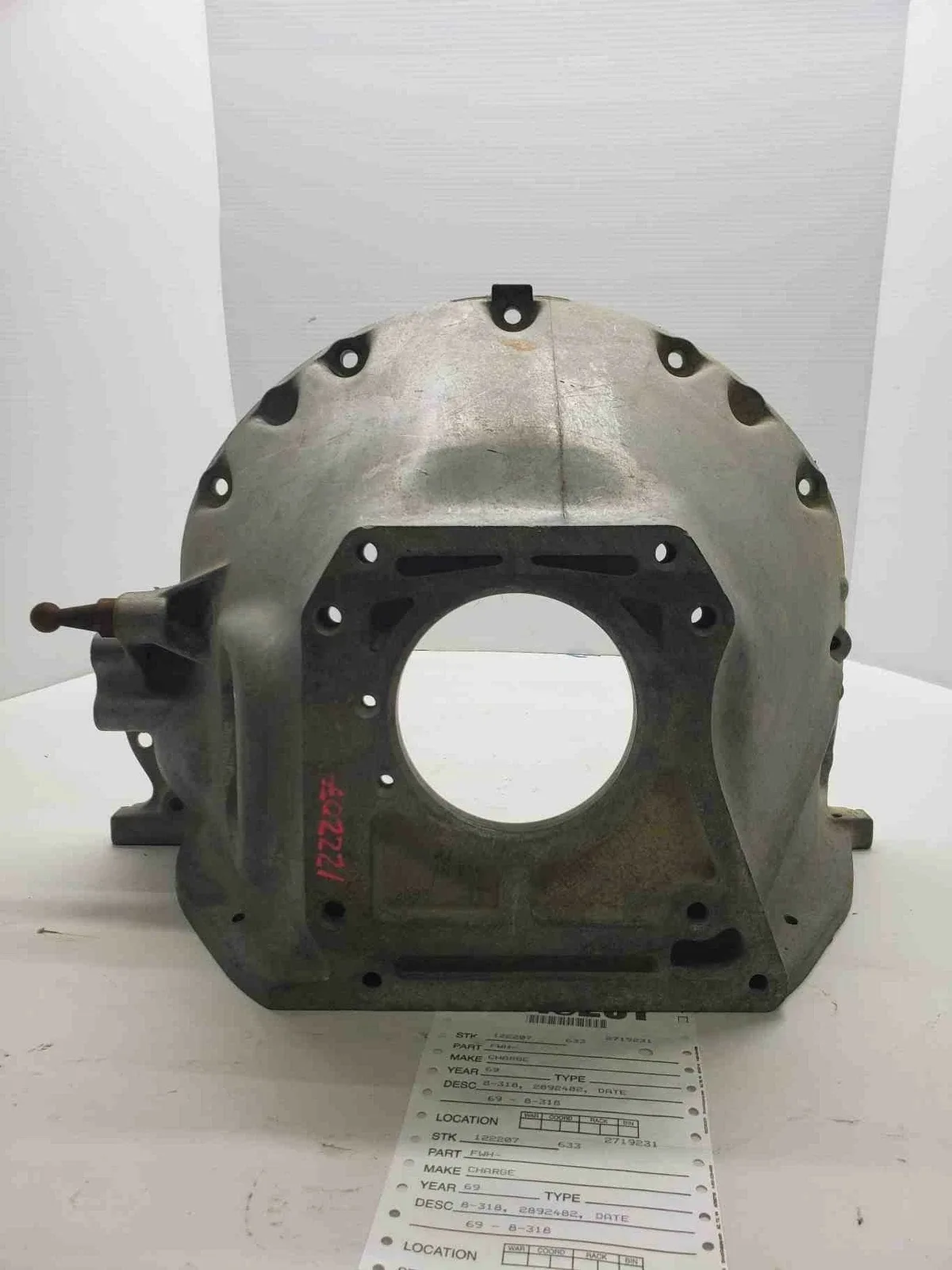 DODGE CHARGER Dodge Flywheel Bell Housing 66 67 68 69 70 718-318 DATE 69 image 2
