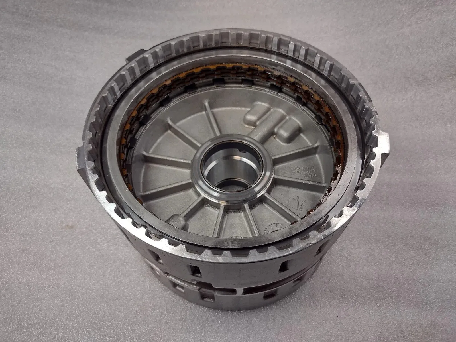 BMW 6L45 Transmission 2-6 Low Reverse Clutch Support Drum Housing 2007-up image 2