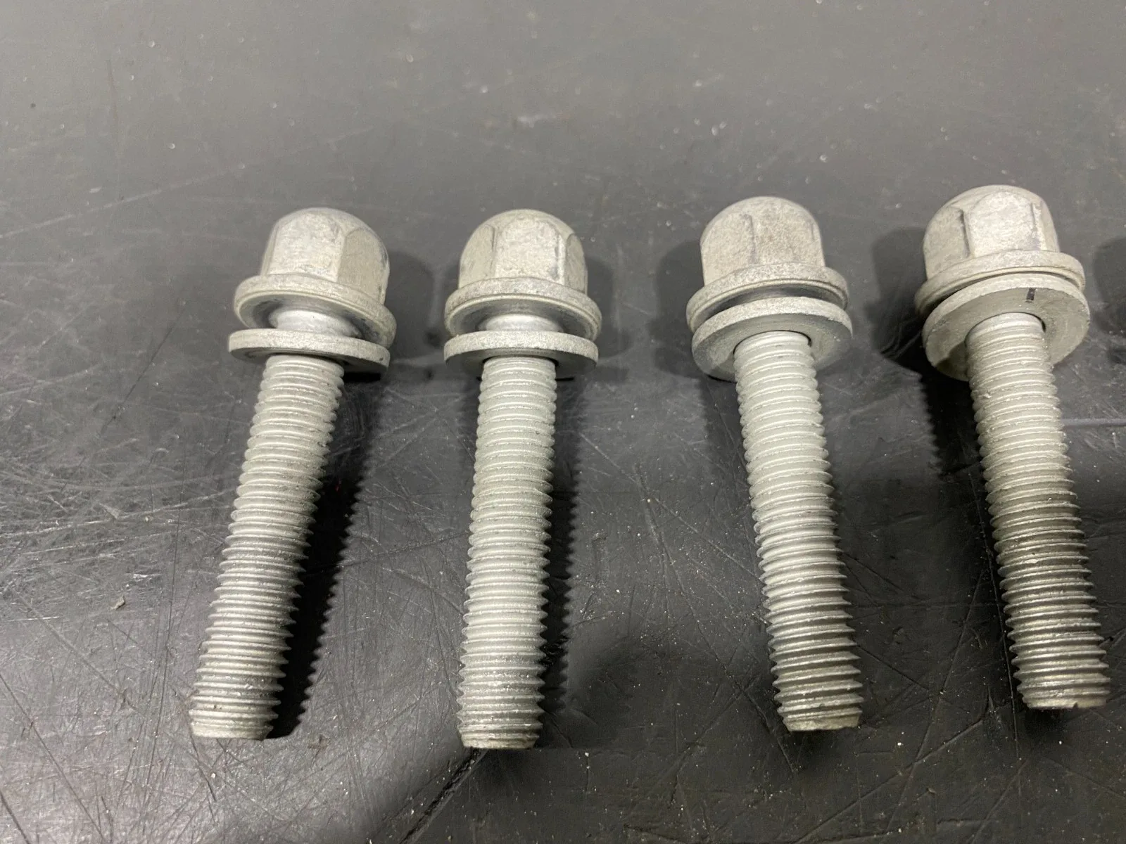 2019 CORVETTE C7 OEM TORQUE TUBE TO BELL HOUSING BOLTS HARDWARE USED image 2