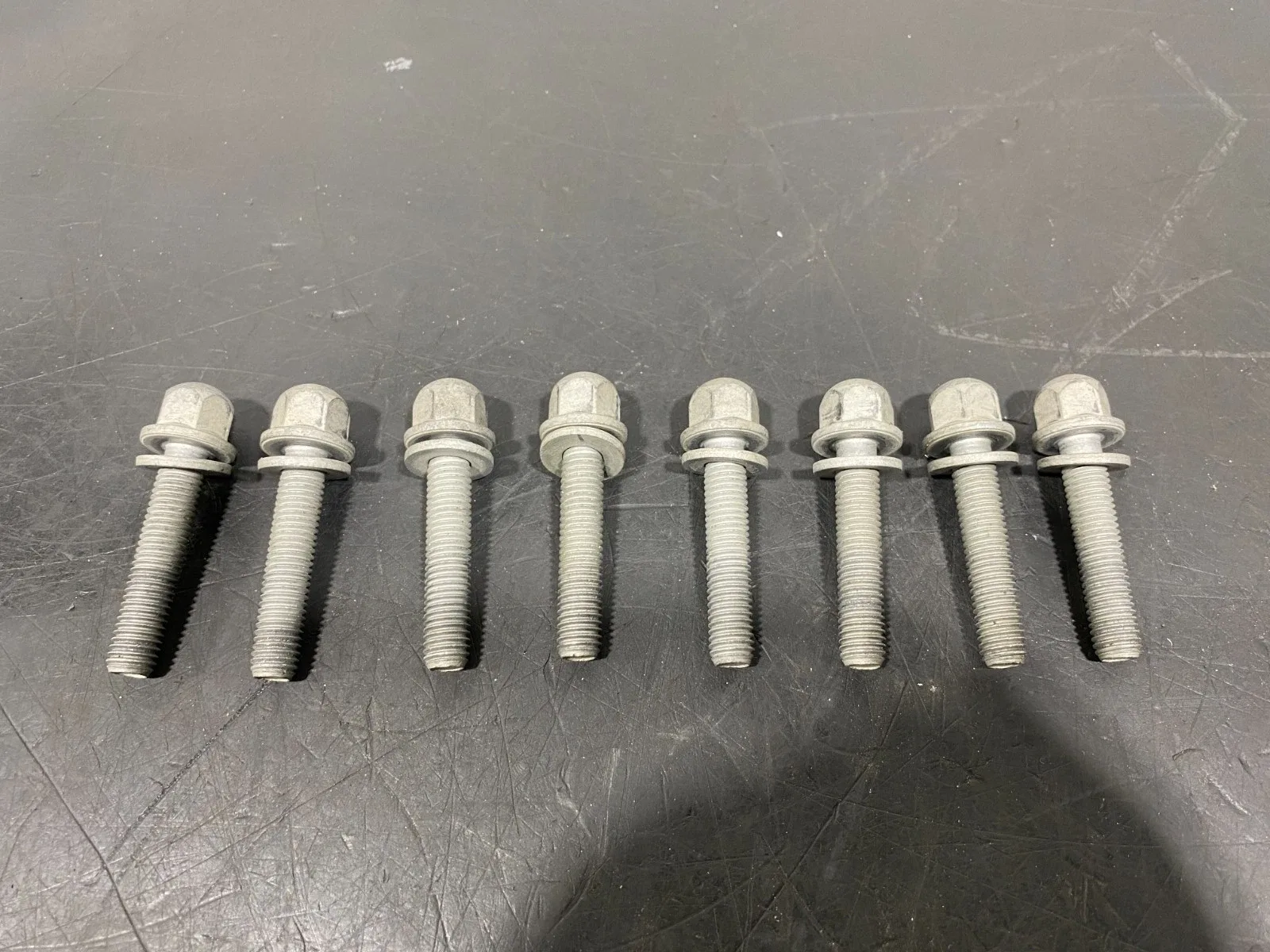 2019 CORVETTE C7 OEM TORQUE TUBE TO BELL HOUSING BOLTS HARDWARE USED