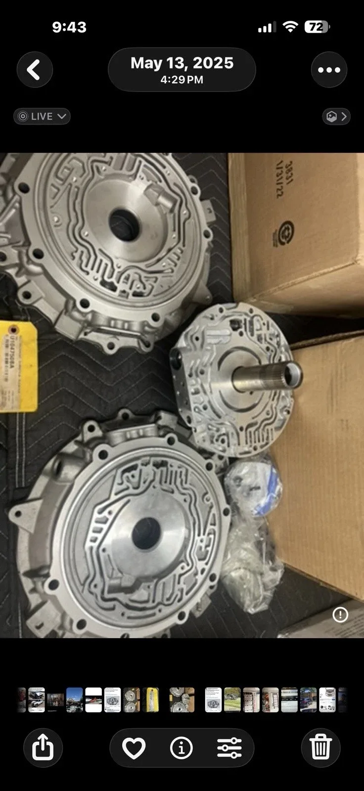 C6 Corvette 6L 80 Pump Housing