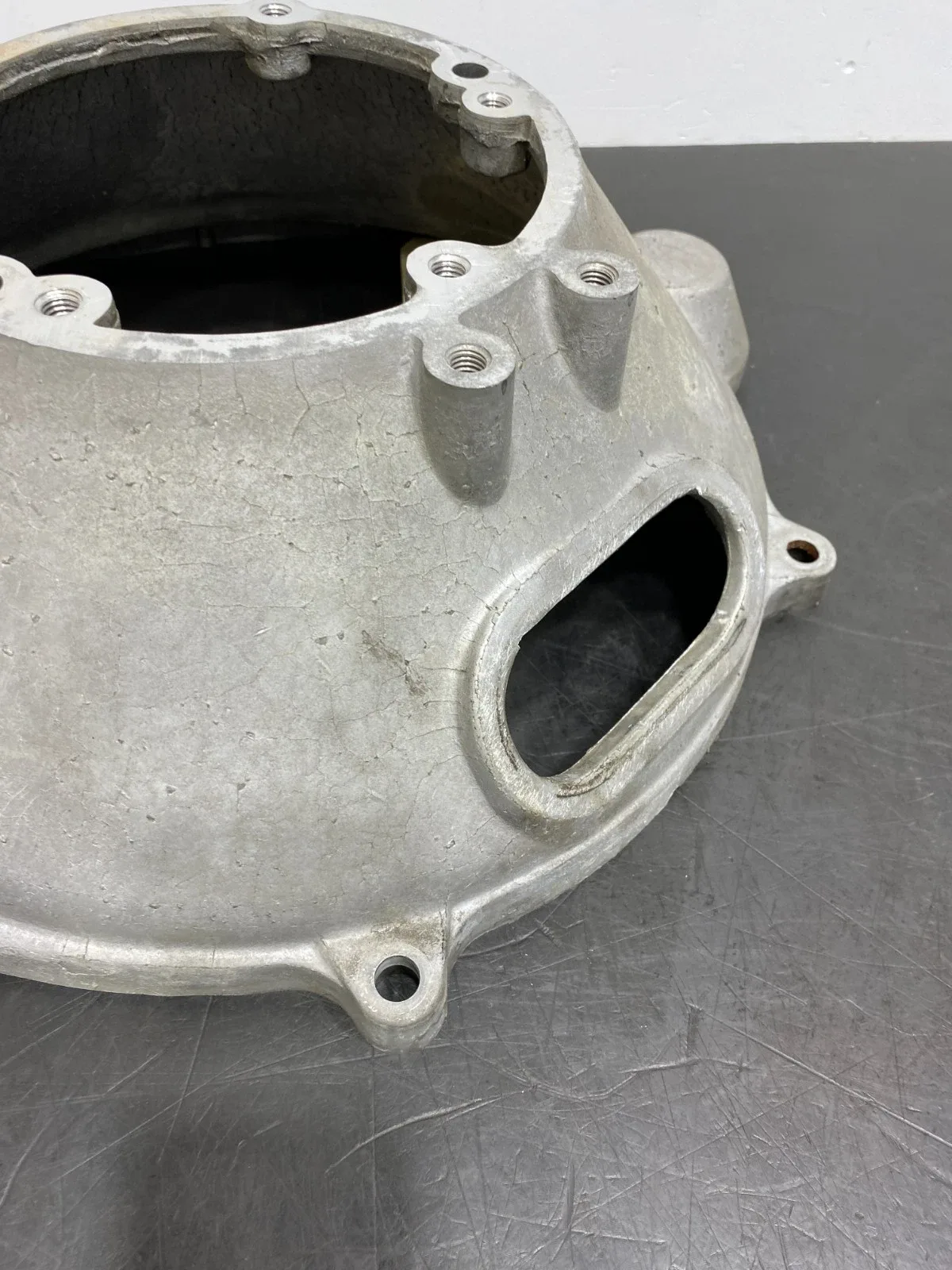 2008 CORVETTE C6 OEM BELL HOUSING ASSEMBLY A/T AUTOMATIC USED image 3