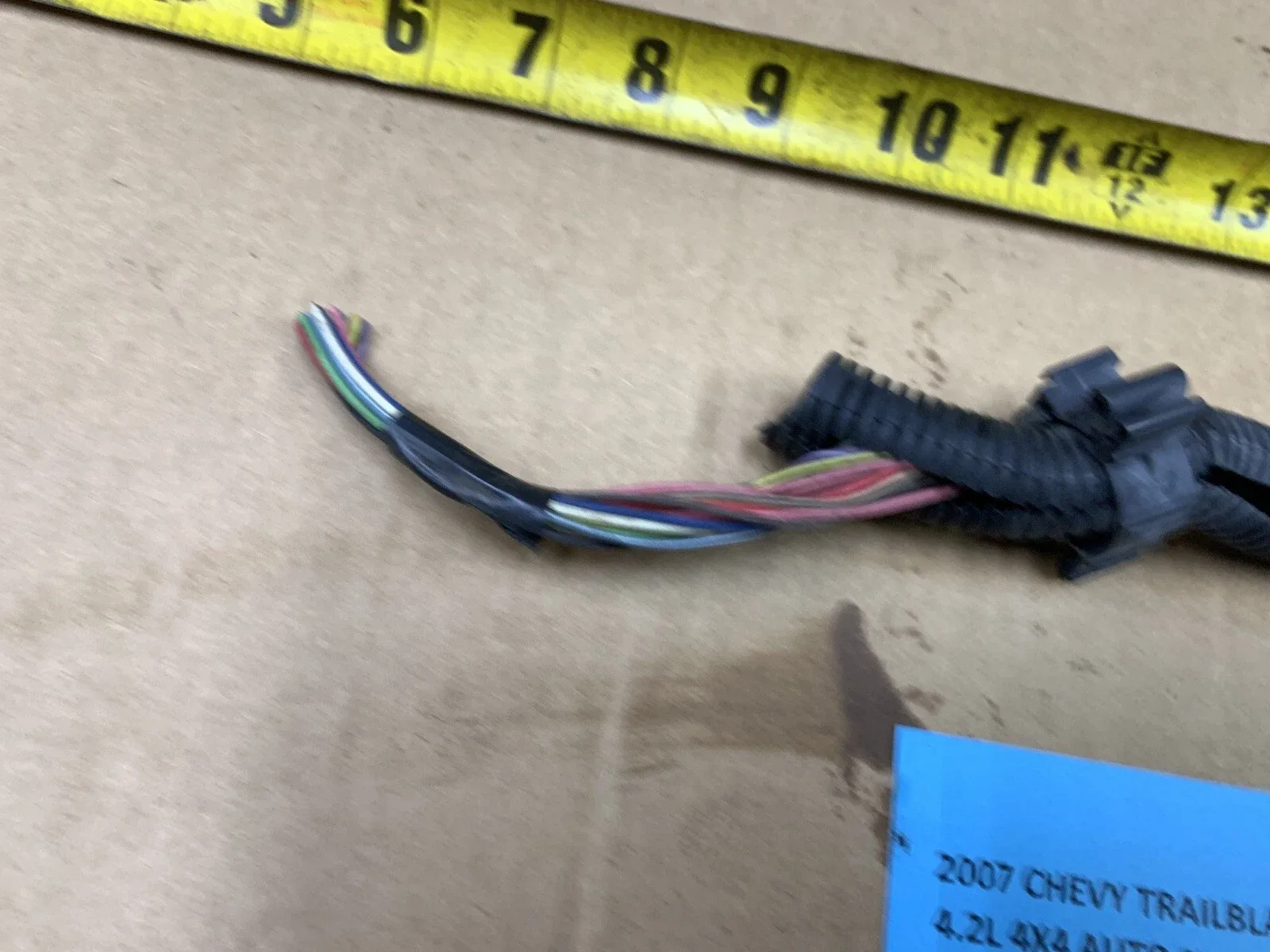 02-09 Trailblazer  Transmission Valve Body Wiring Connector image 3